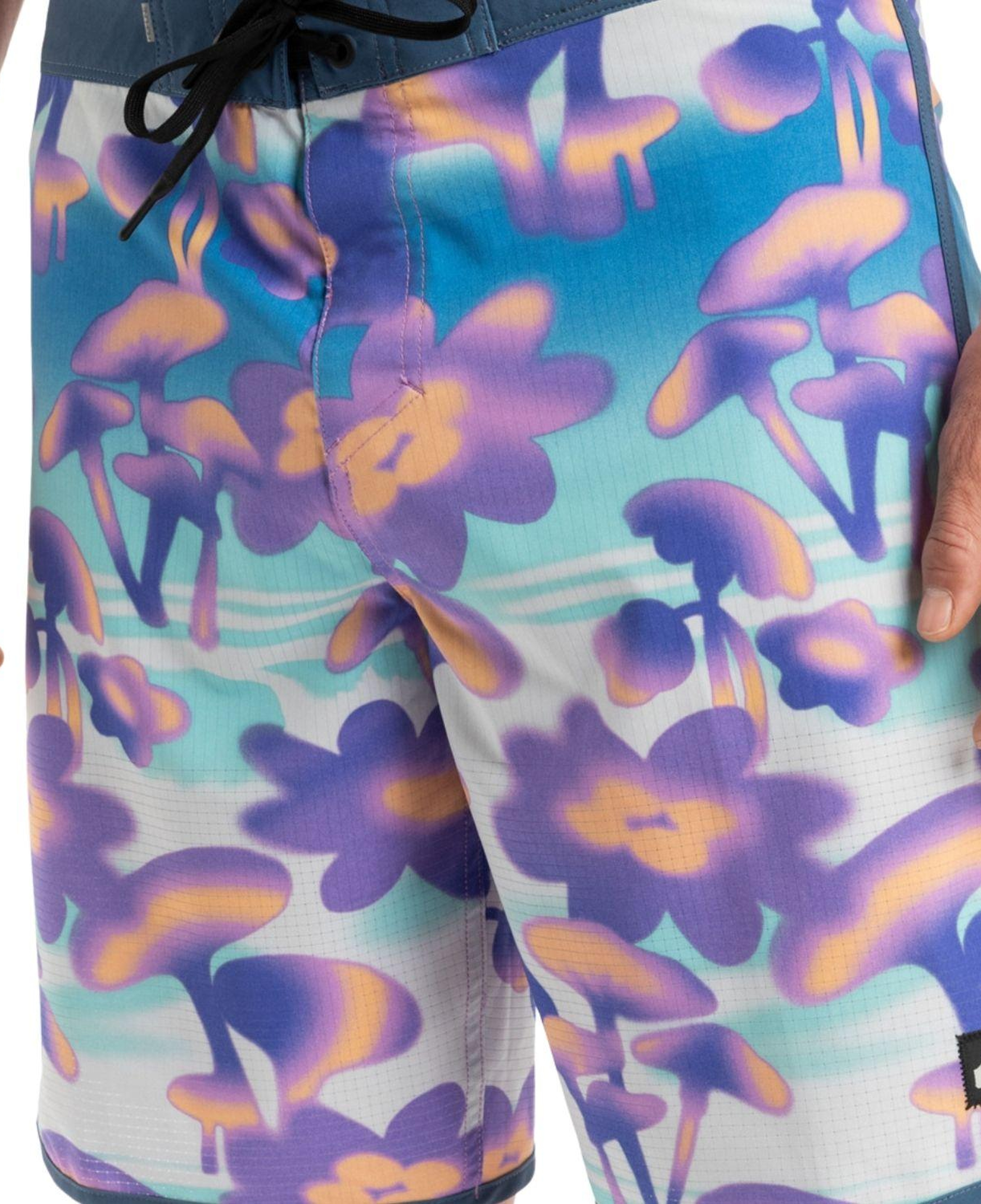 Quiksilver Highline Scallop 19 Erkek Astarsız Boardshort