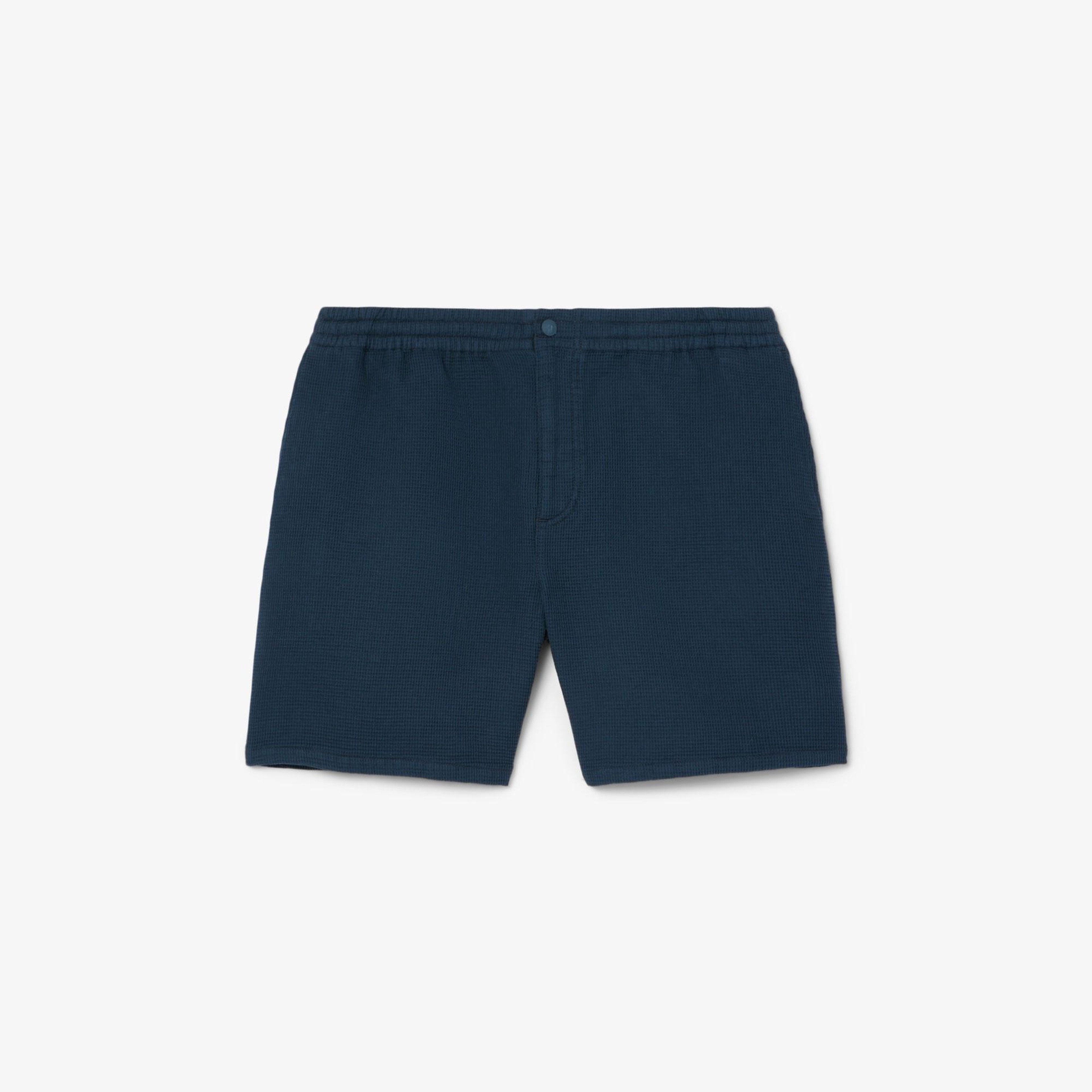 Erkek Relaxed Fit Lacivert Şort