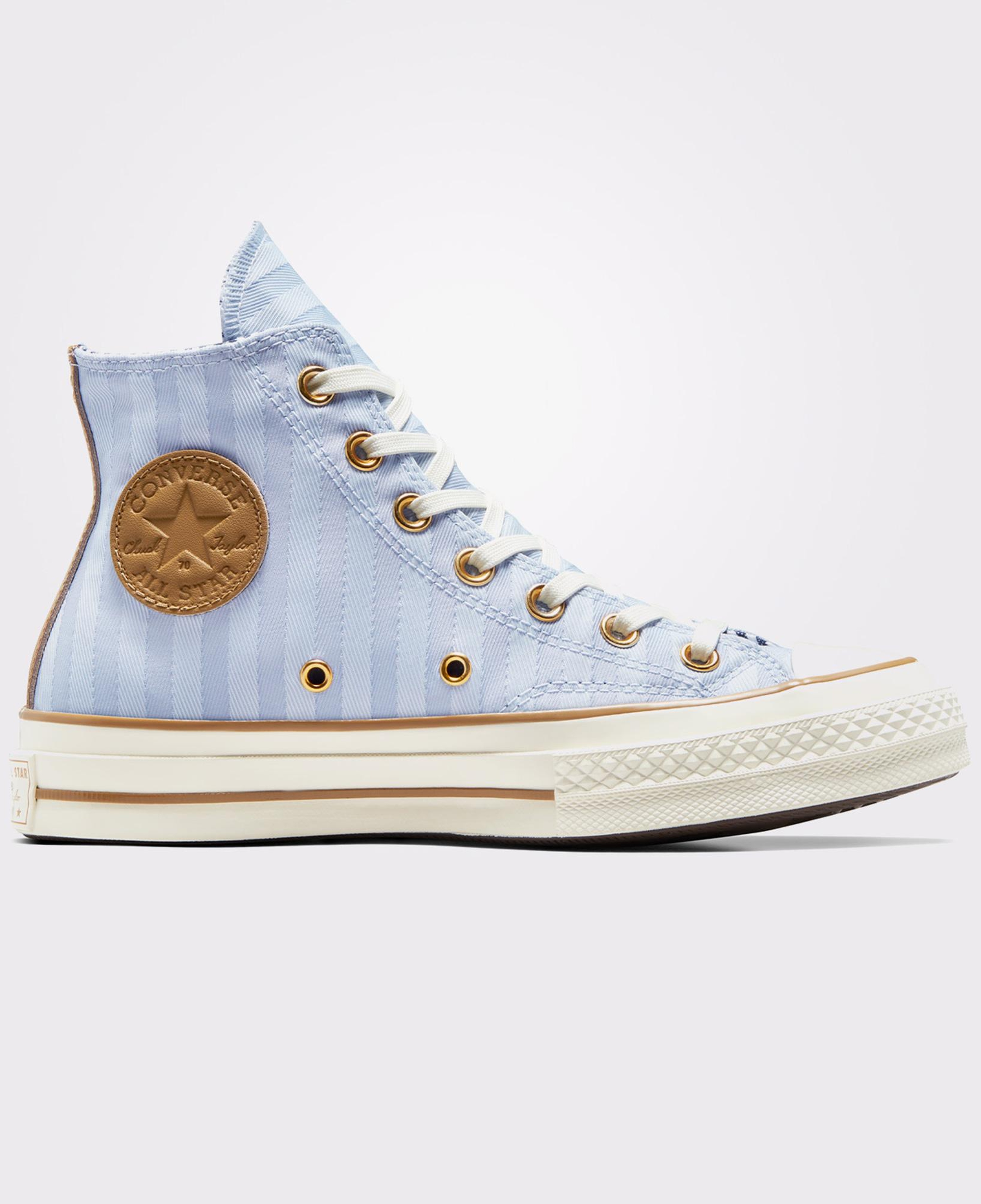 Converse Chuck 70 Herringbone Stripe Kadın Mavi Sneaker