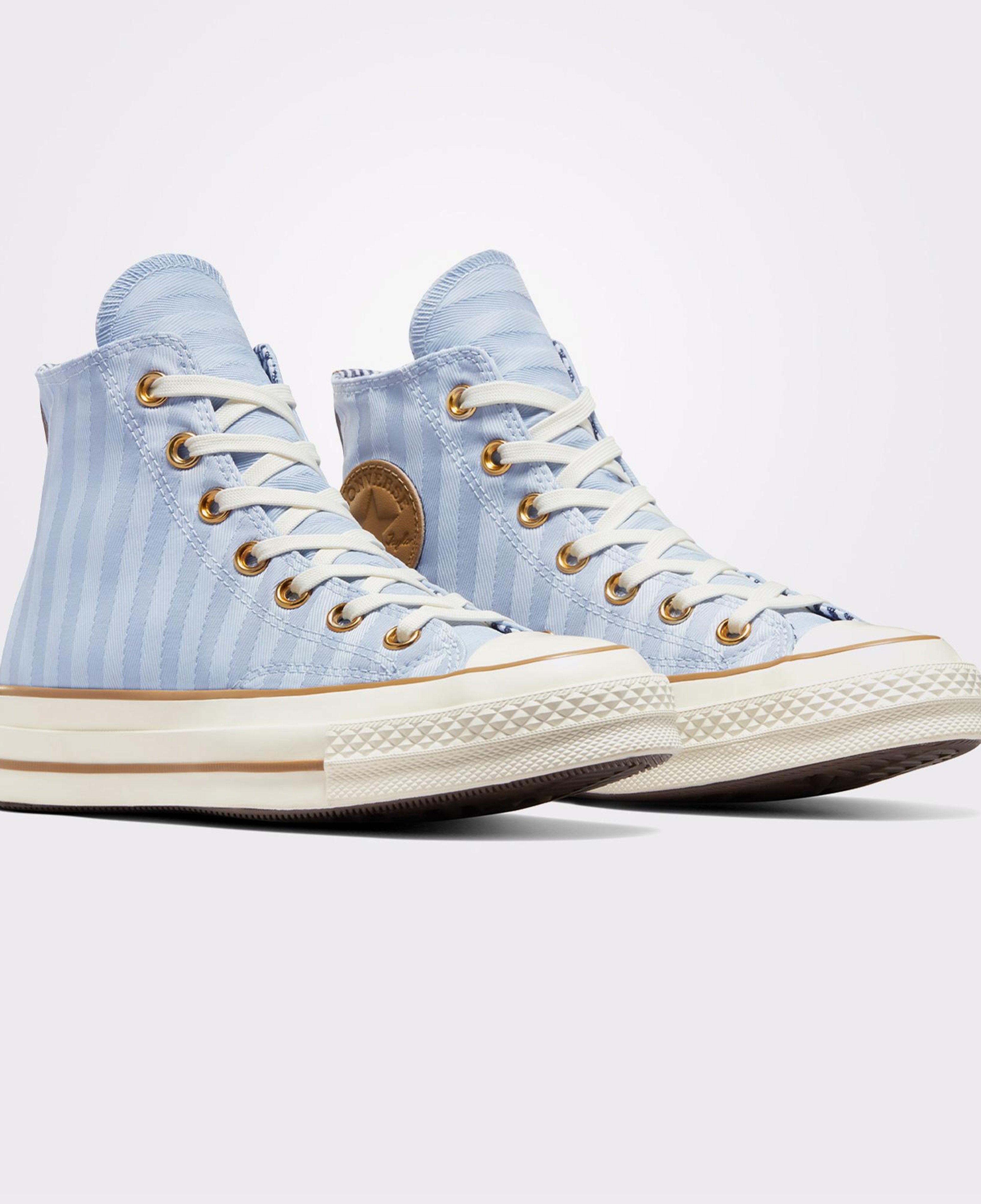 Converse Chuck 70 Herringbone Stripe Kadın Mavi Sneaker