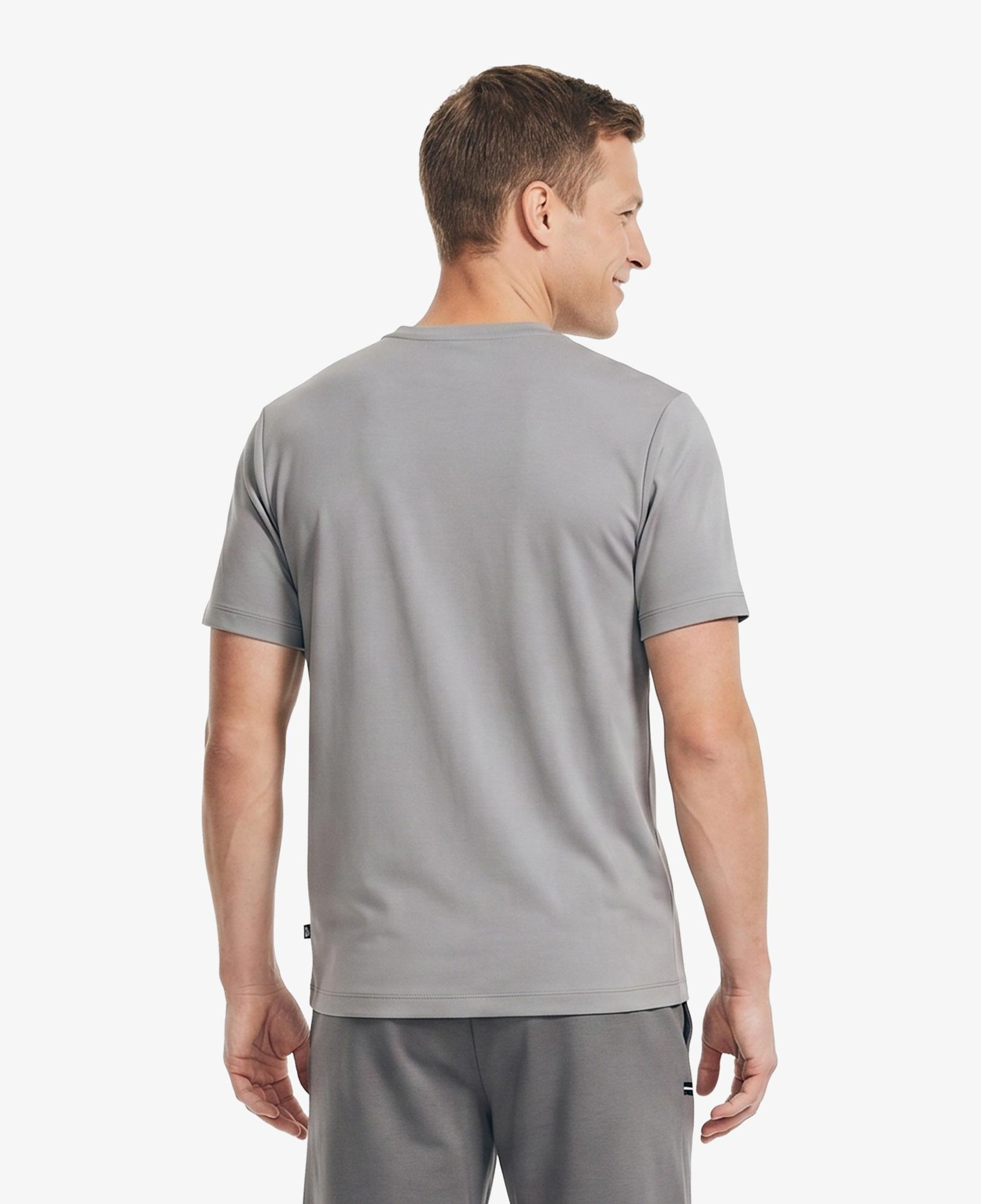 Nautica Erkek Gri Regular Fit T-Shirt