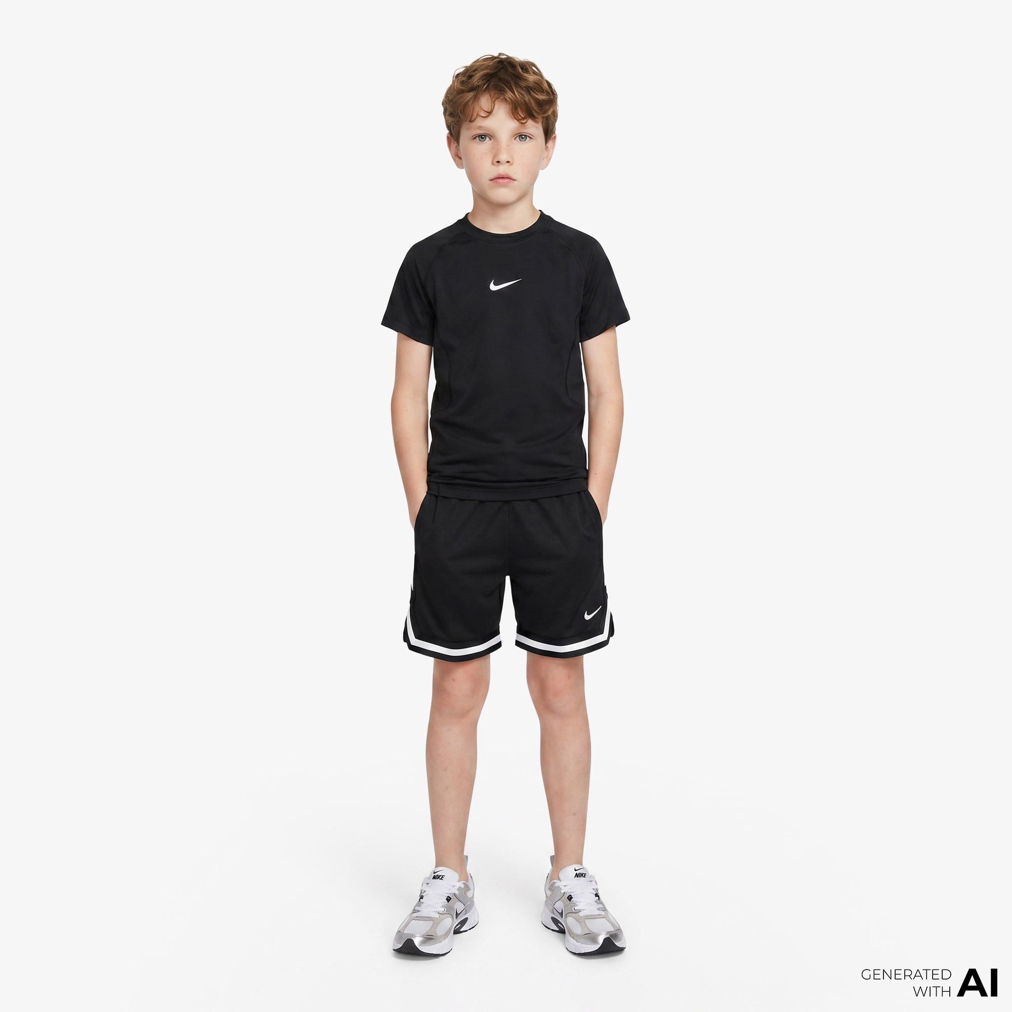 Nike Pro Dri-Fit Çocuk Siyah T-Shirt