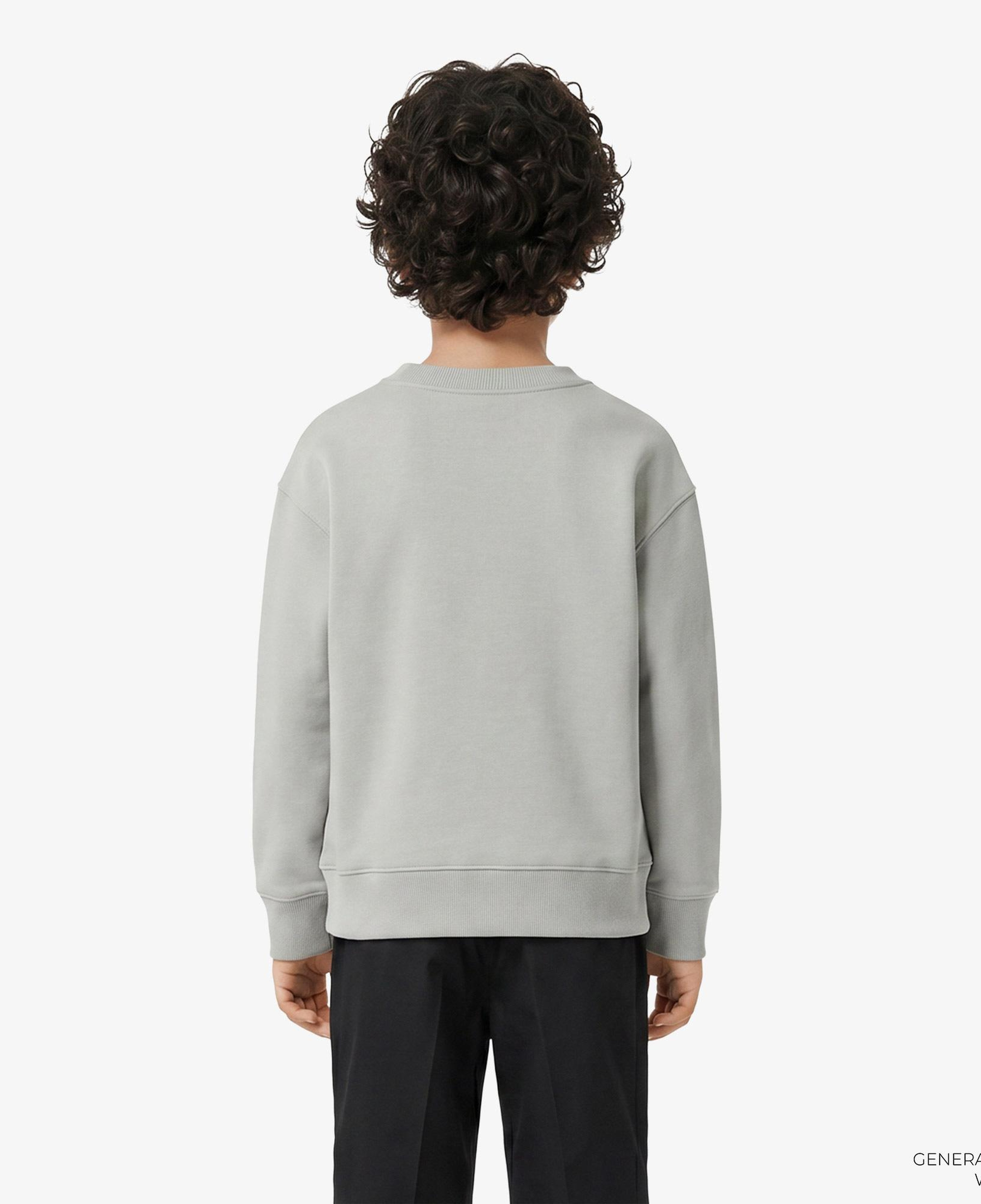 Burberry Mathew Teddy Çocuk Gri Sweatshirt