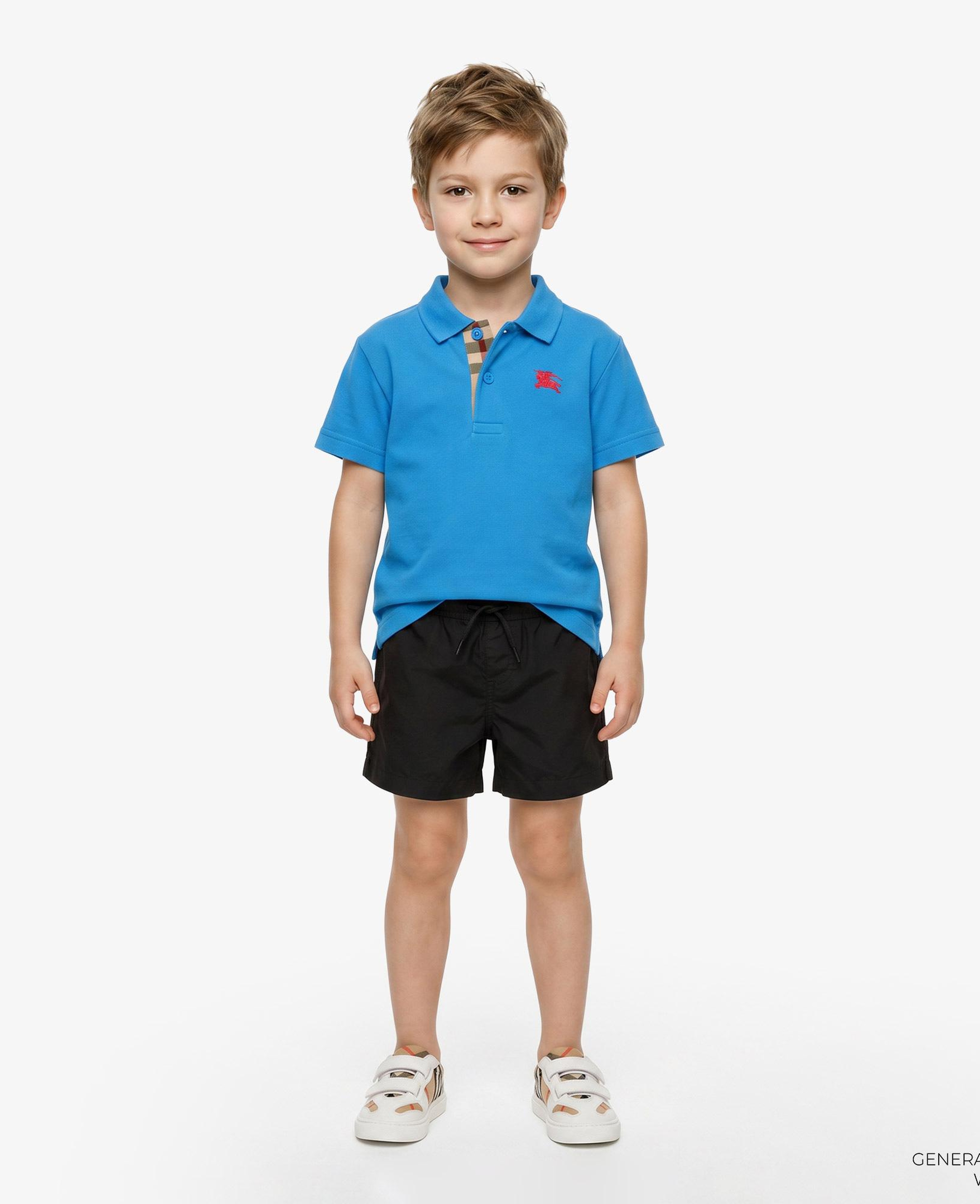 Burberry Johane Ekd Çocuk Mavi Polo
