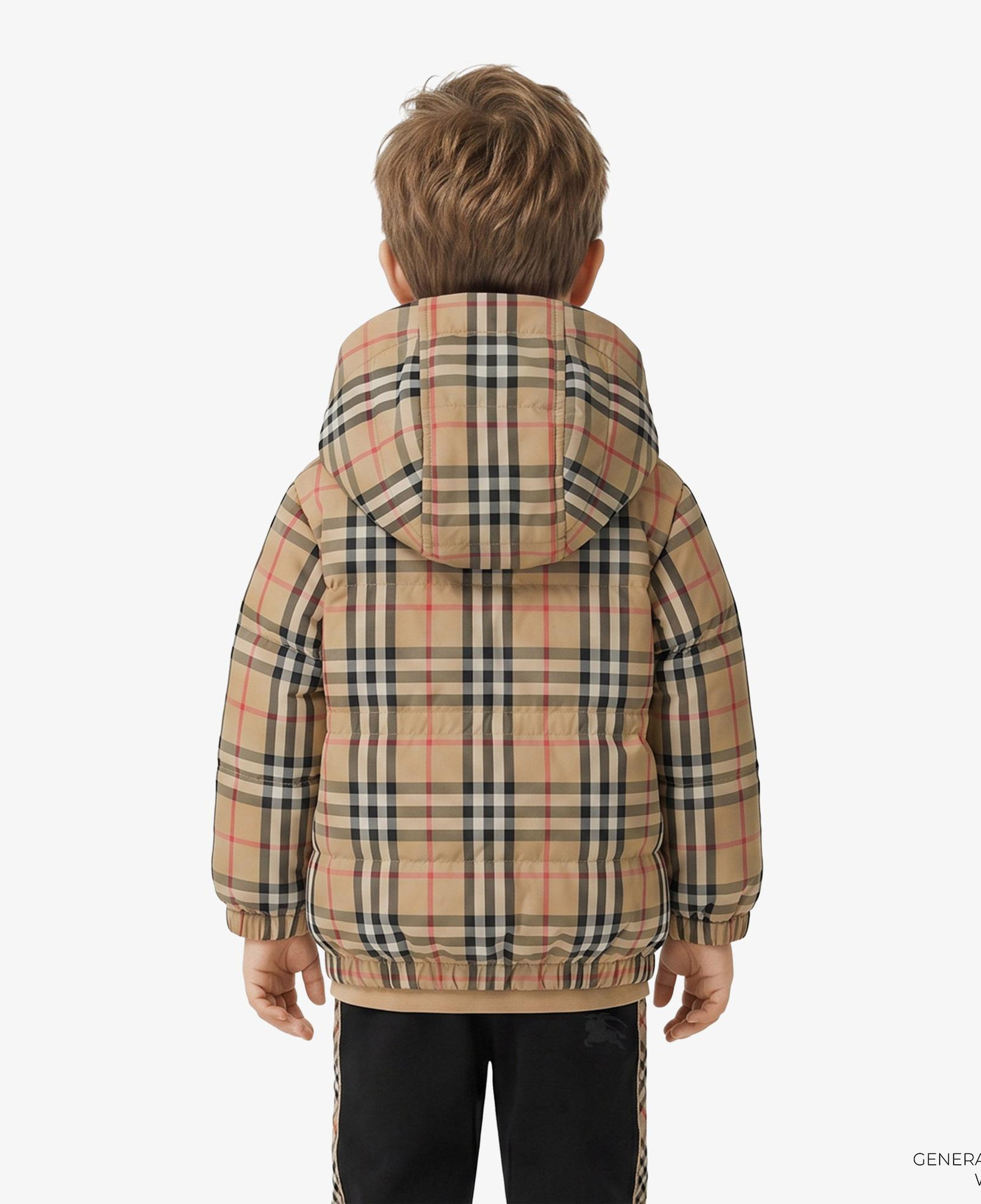Burberry Franklın Check Çocuk Bej Mont