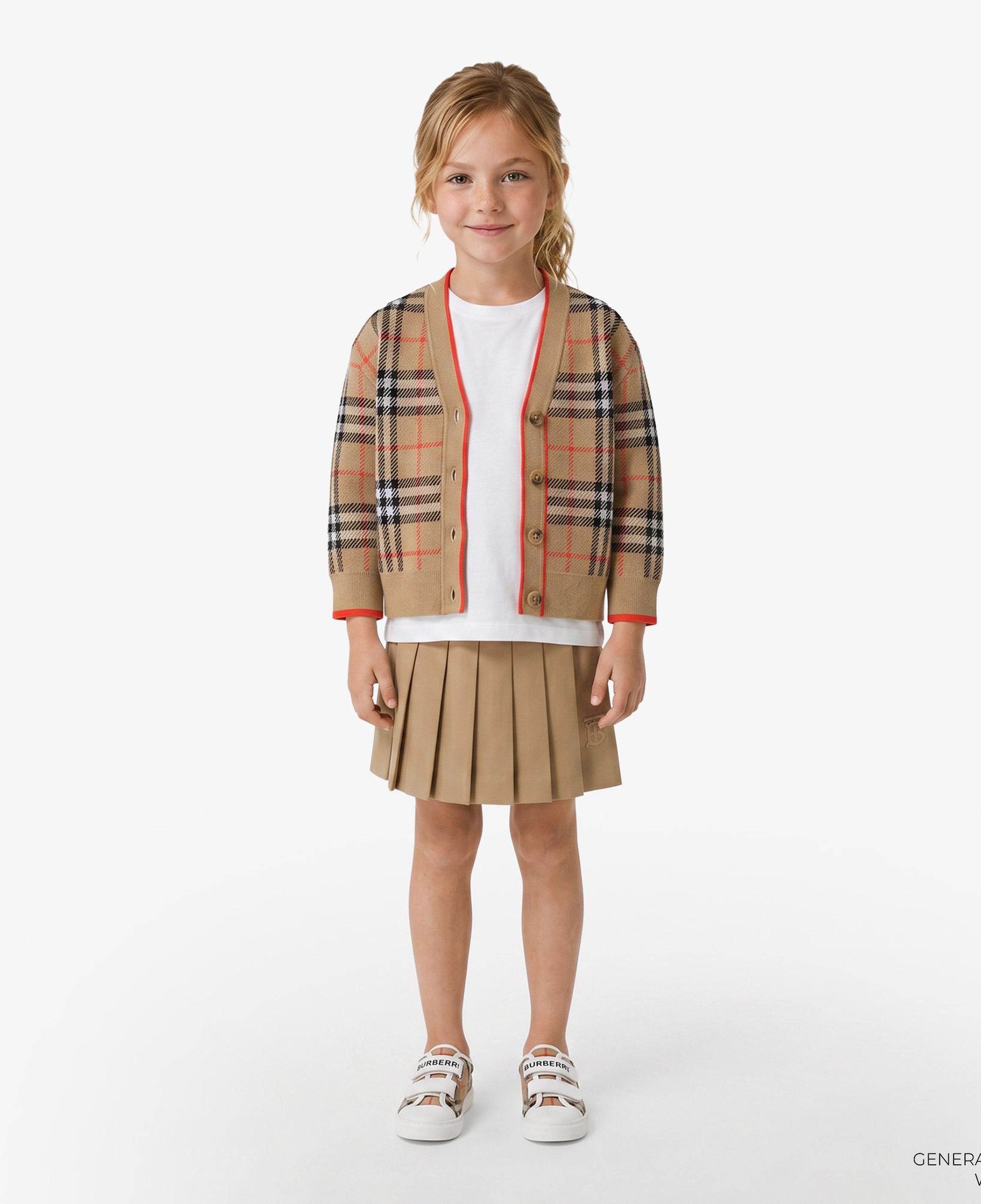 Burberry Graham Check Çocuk Bej Hırka
