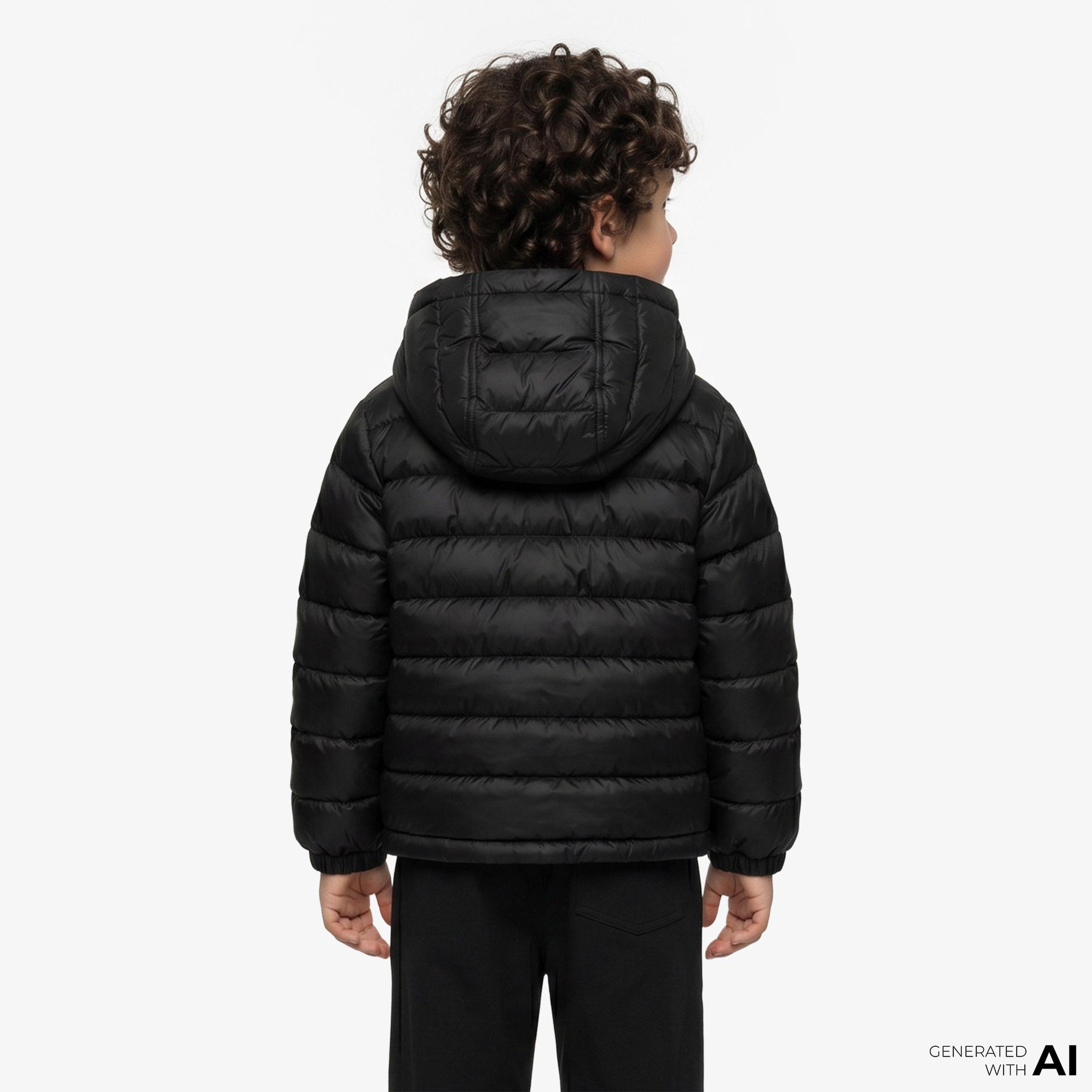 Burberry Henry Çocuk Siyah Mont