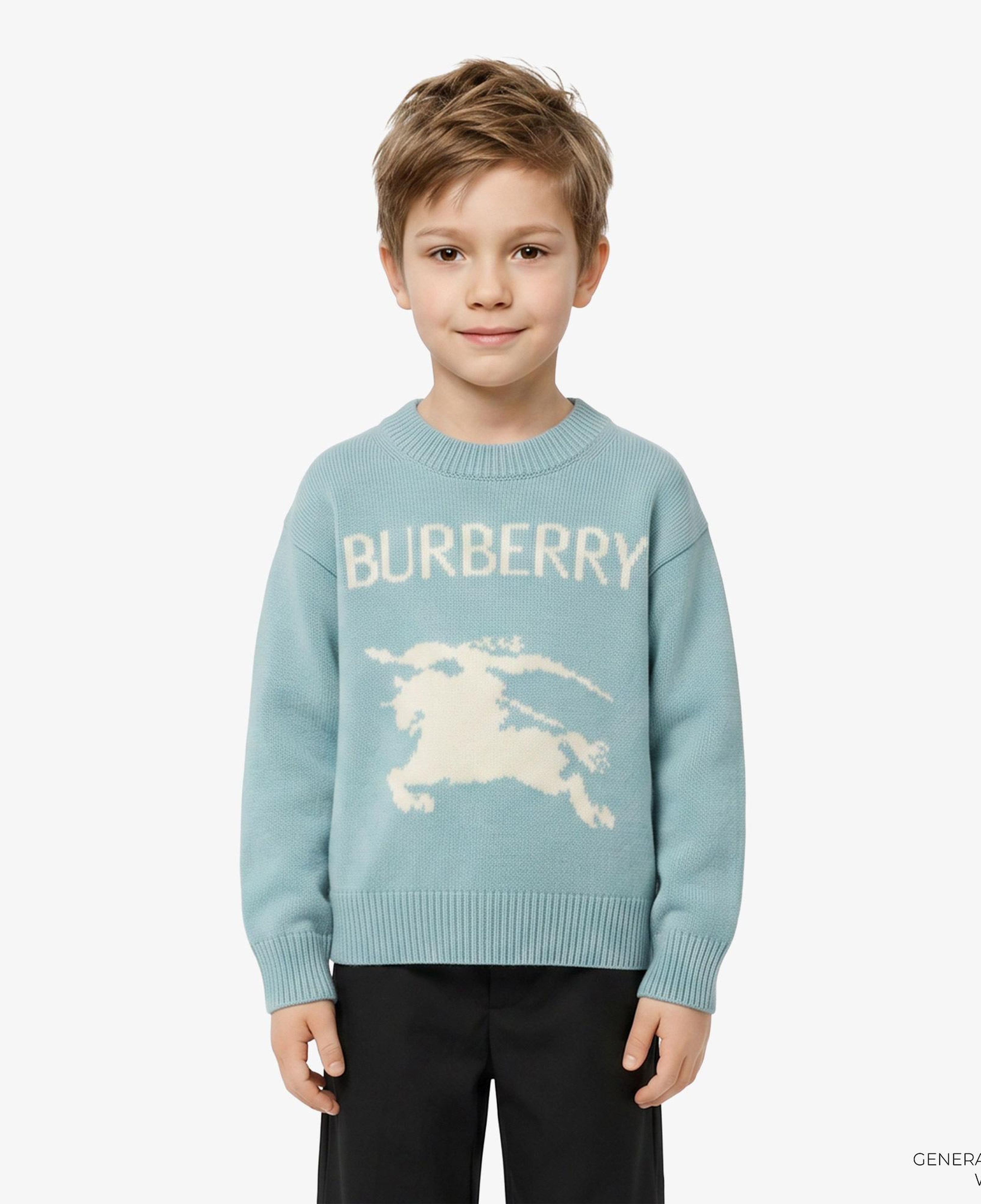 Burberry Porgy Ekd Çocuk Mavi Triko