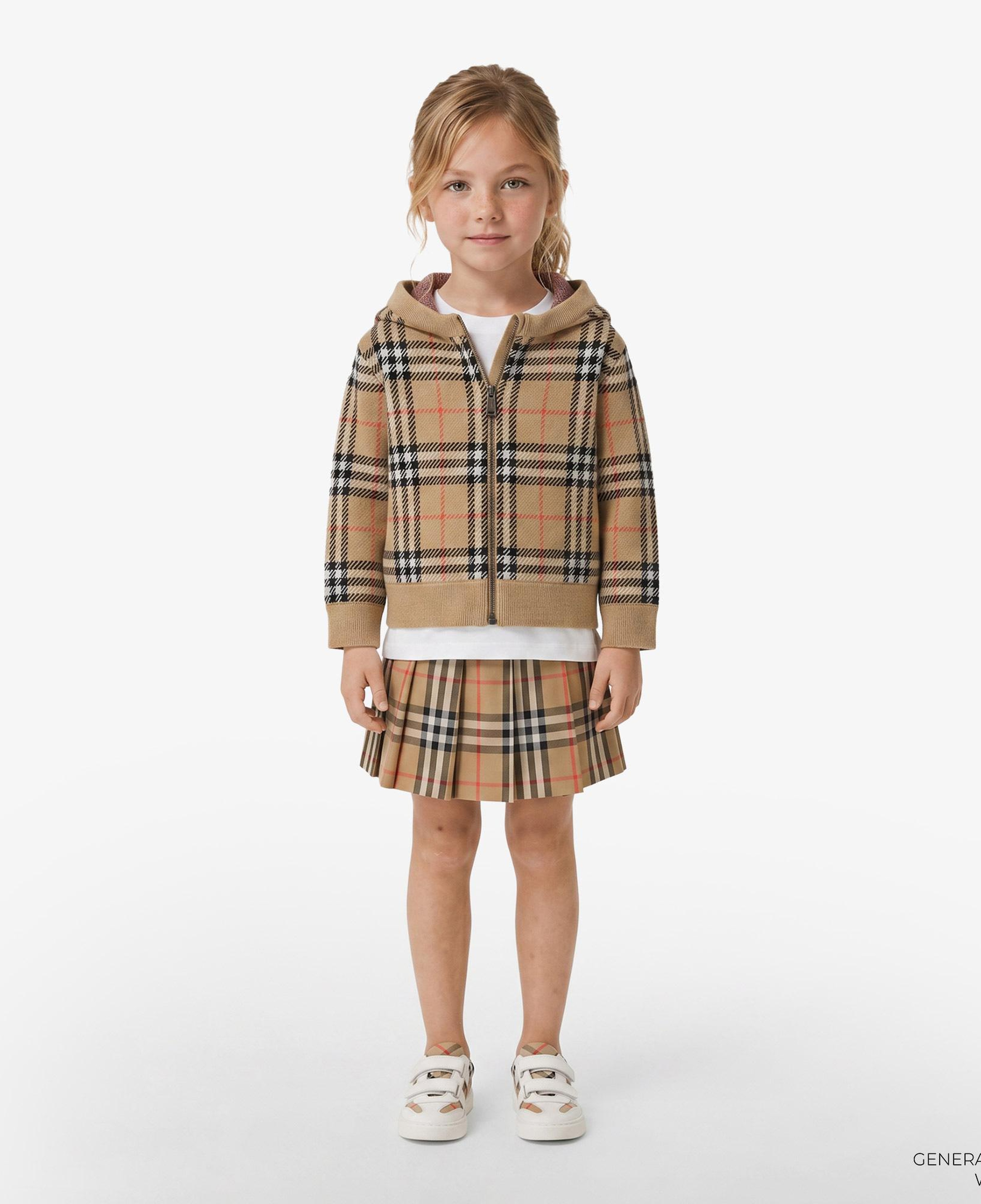 Burberry Jımmy Check Çocuk Bej Triko