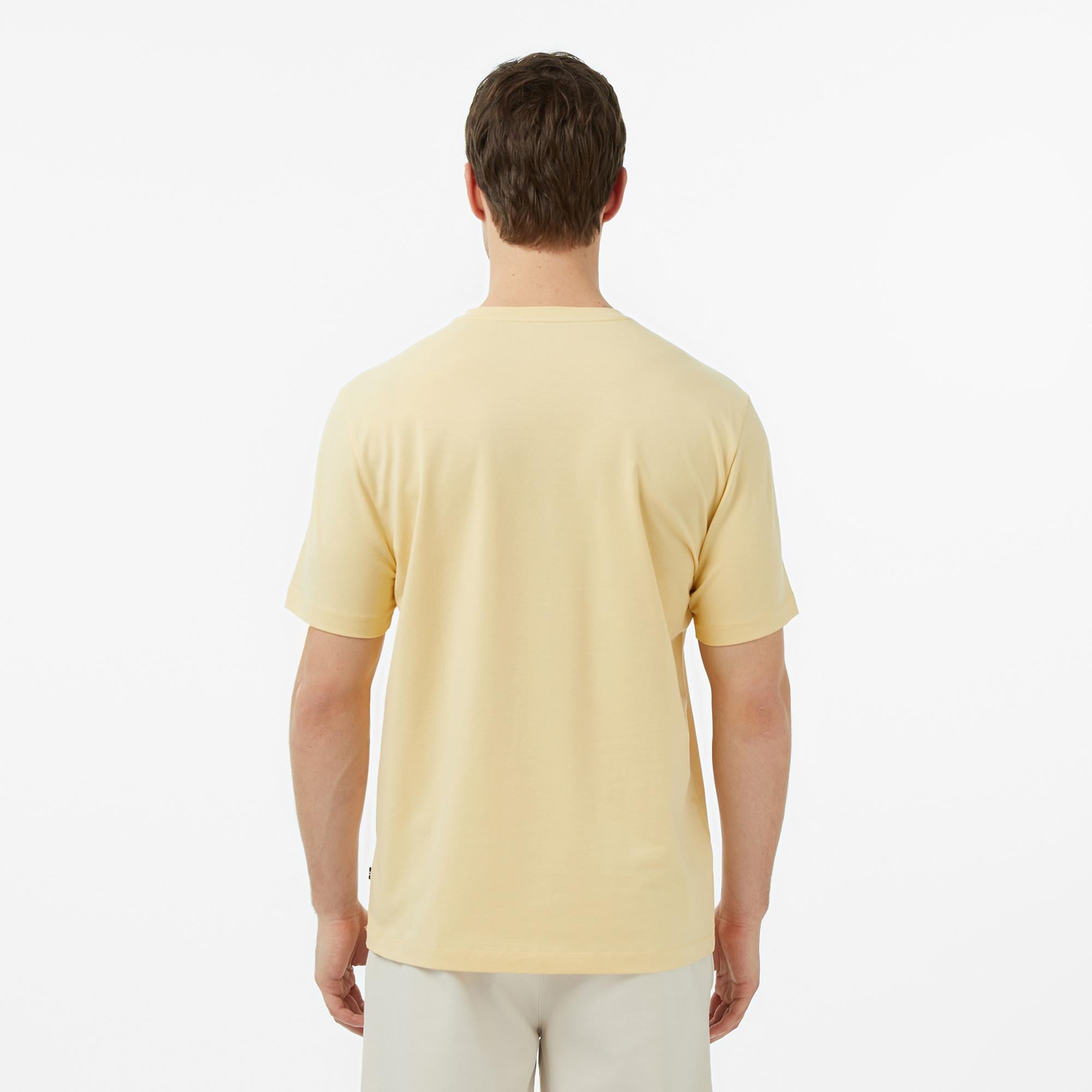 Nautica Erkek Sarı Regular Fit T-Shirt