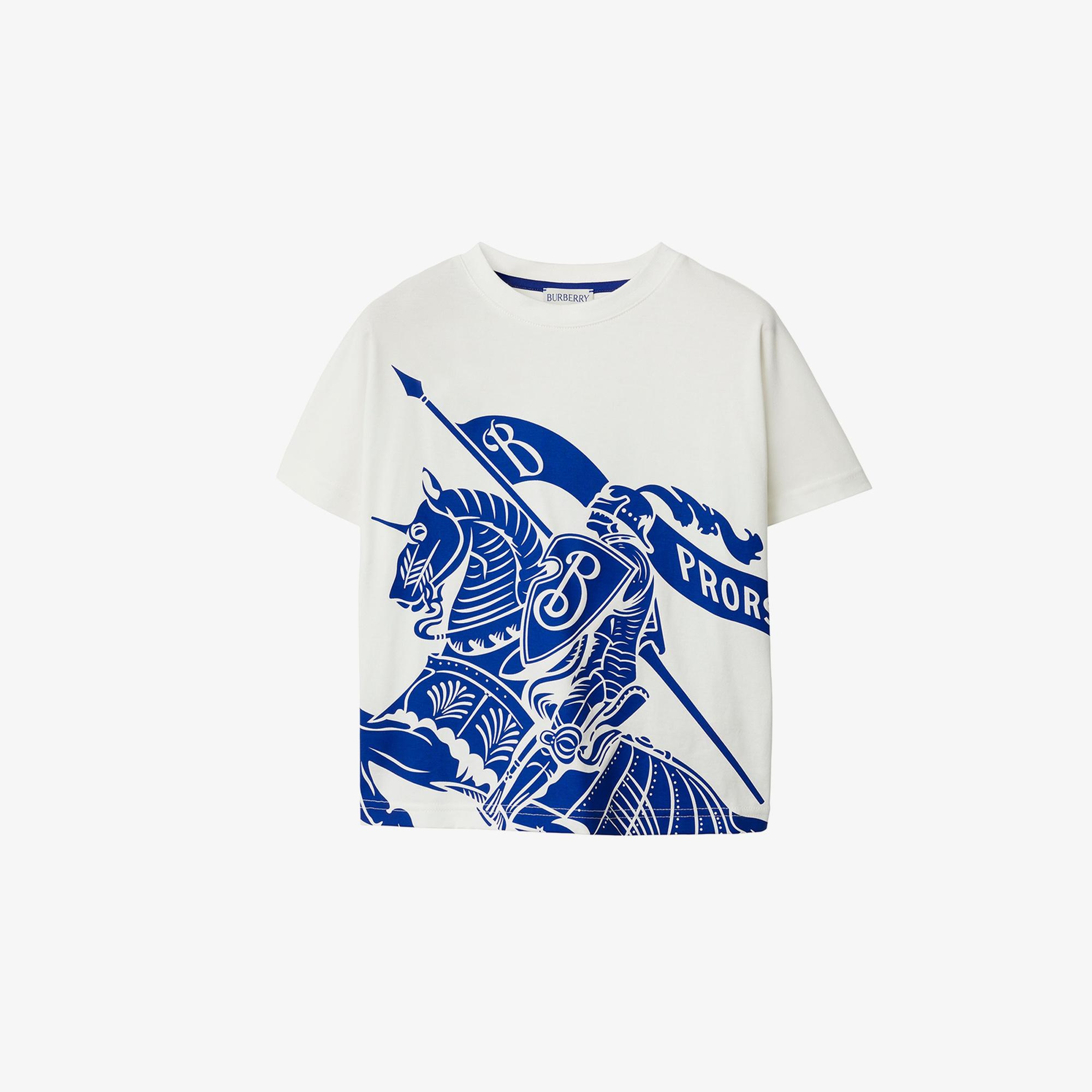 Burberry Çocuk Krem Tshirt