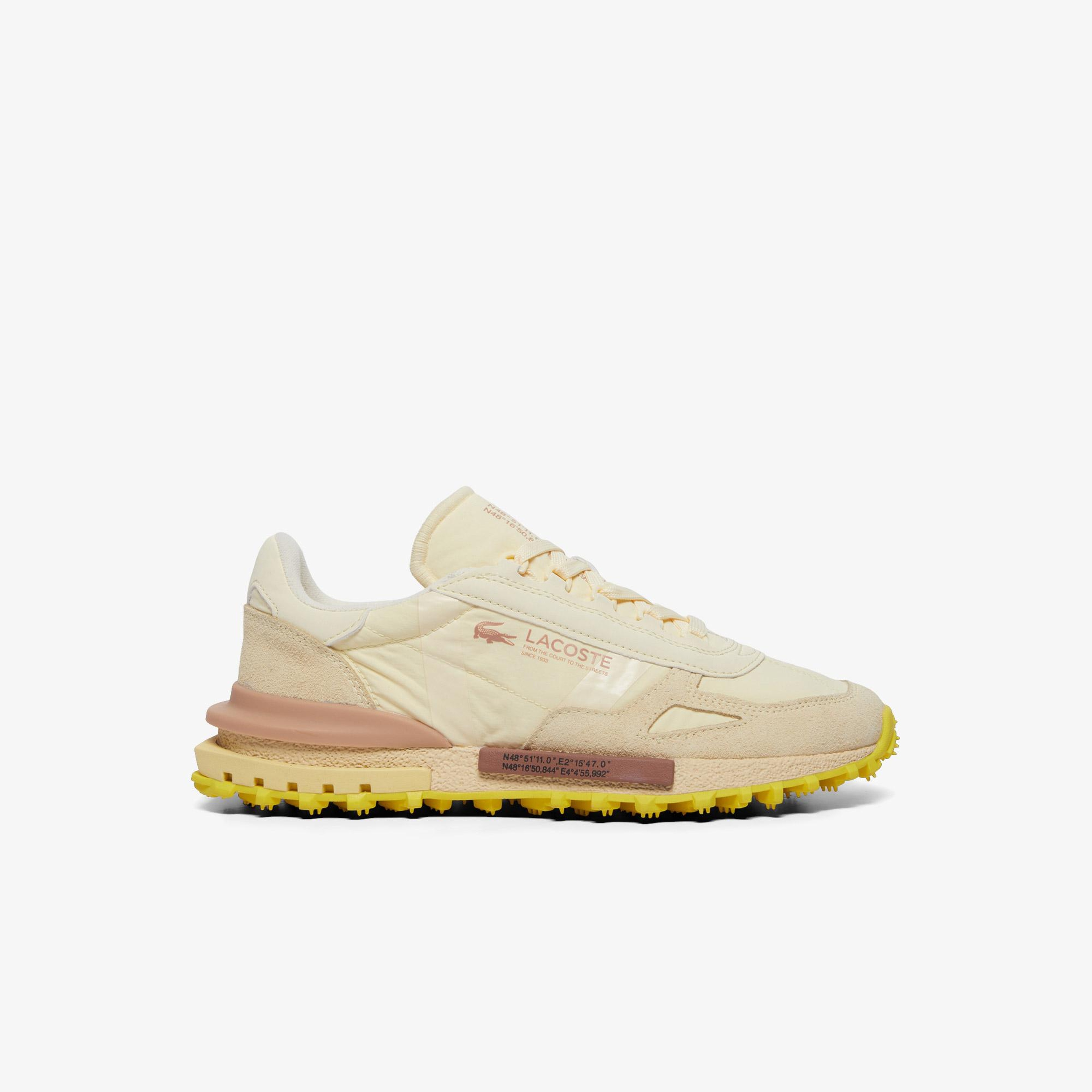 Lacoste Elite Active Erkek Krem Sneaker