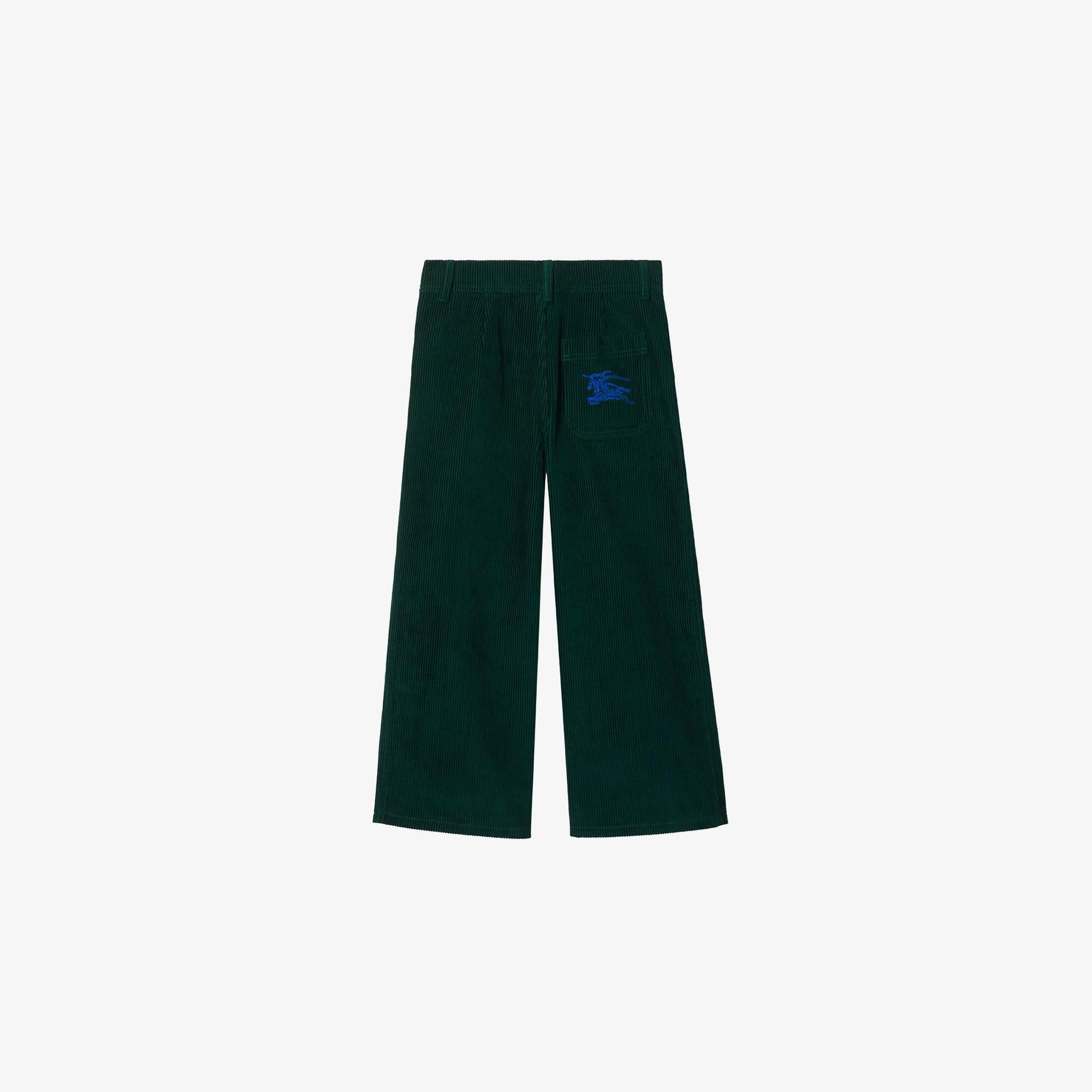 Burberry Çocuk Yeşil Pantolon