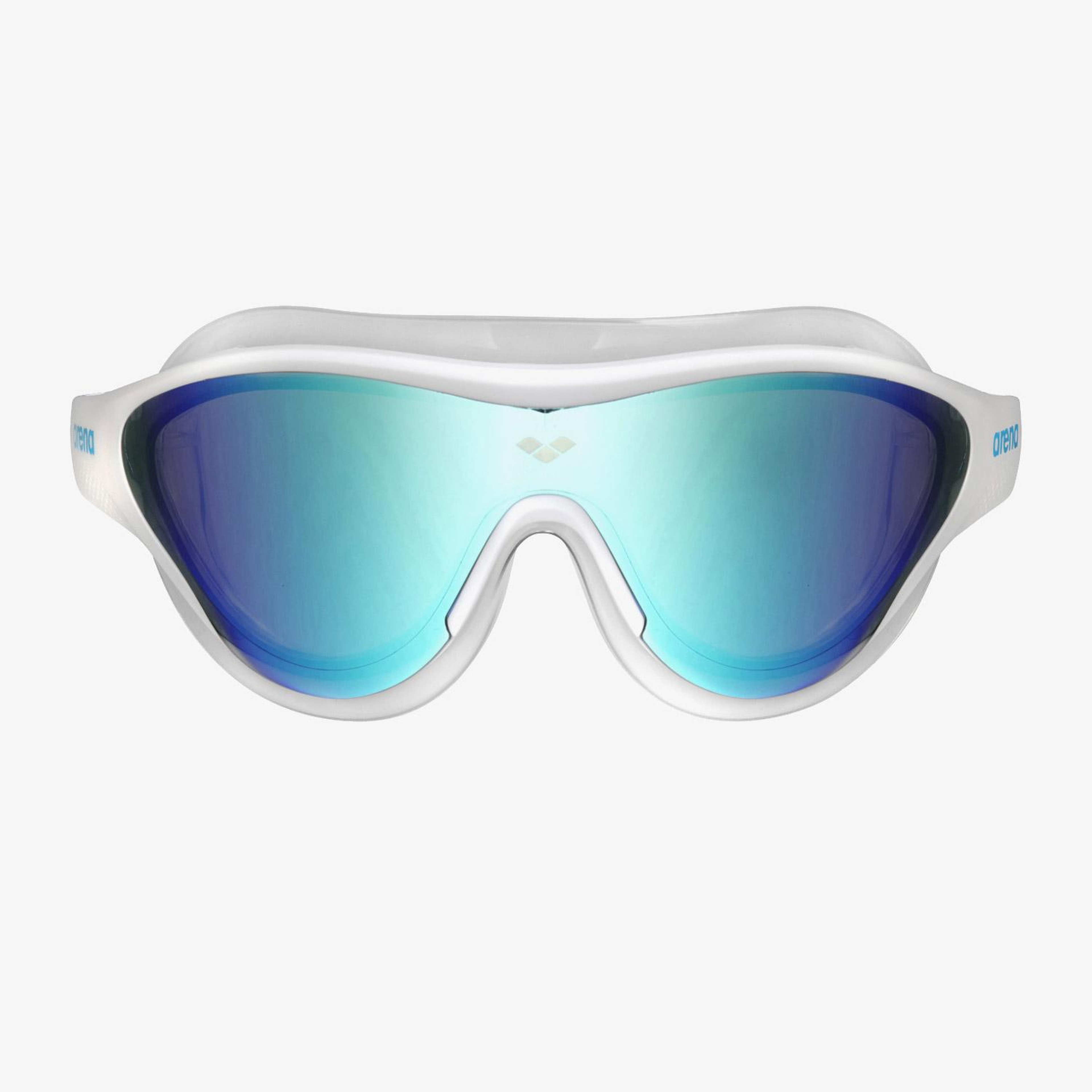 Arena The One Mask Unisex Aynalı Mavi Yüzücü Gözlüğü