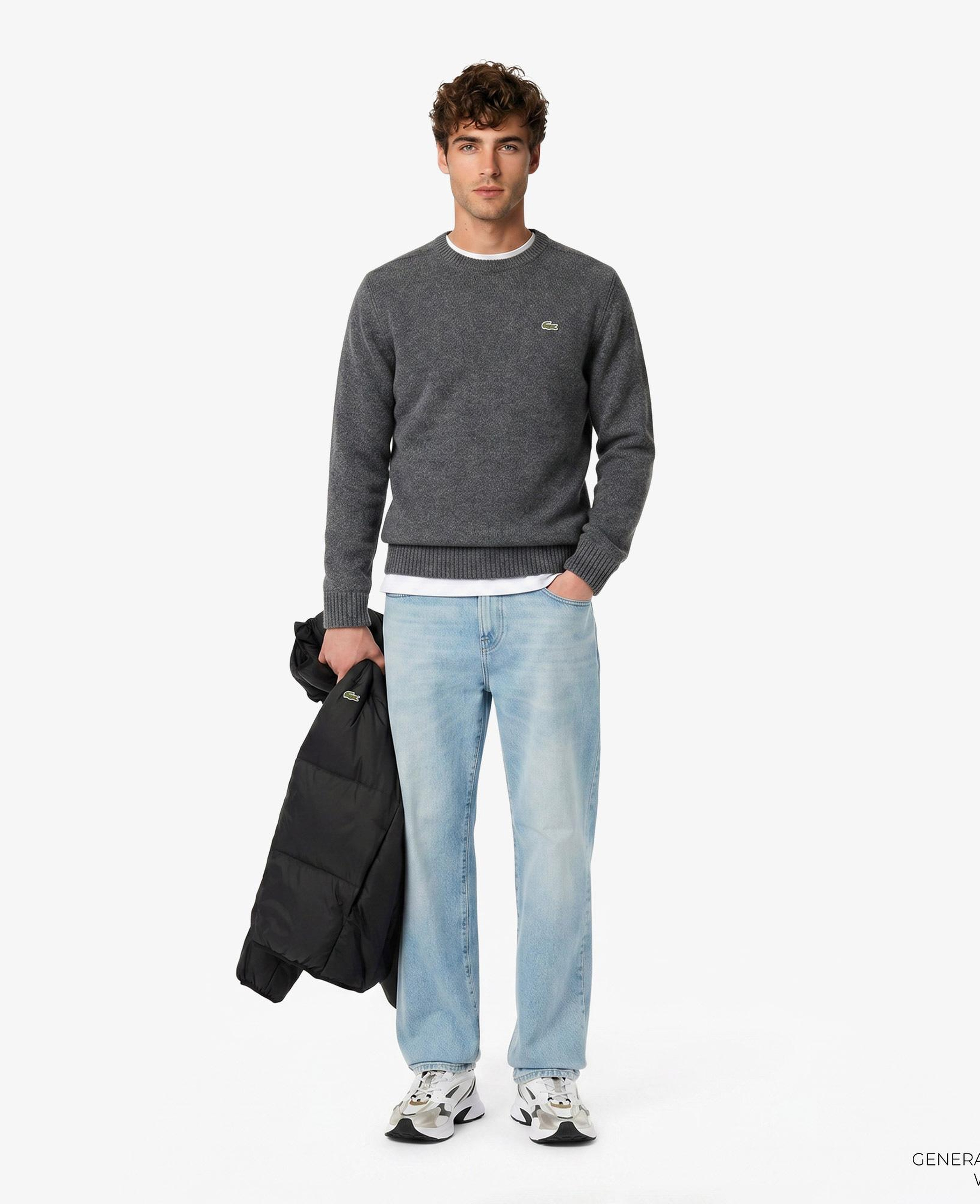 French Made Slub Wool Sweater