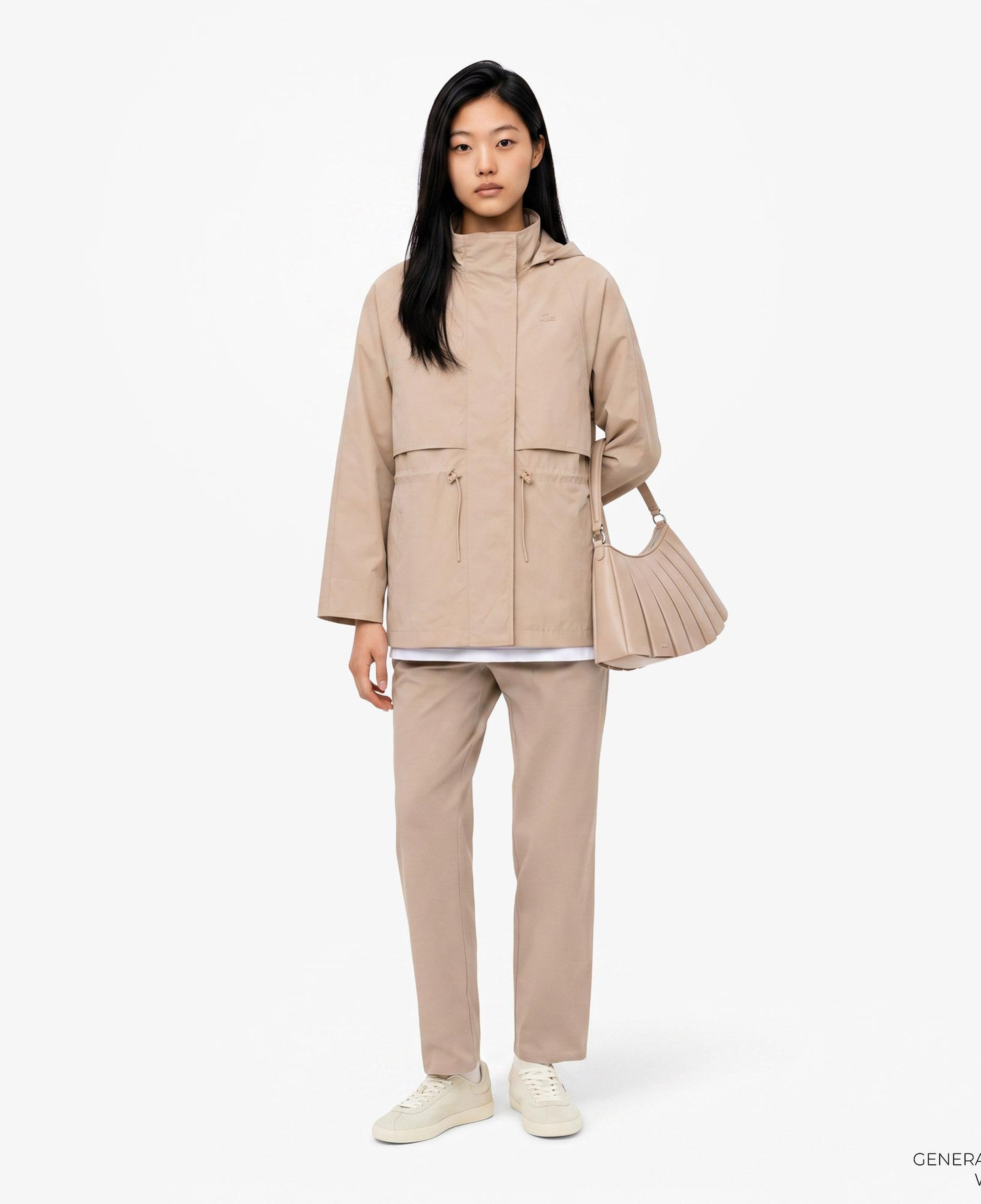 Kadın Oversize Fit Bej Ceket