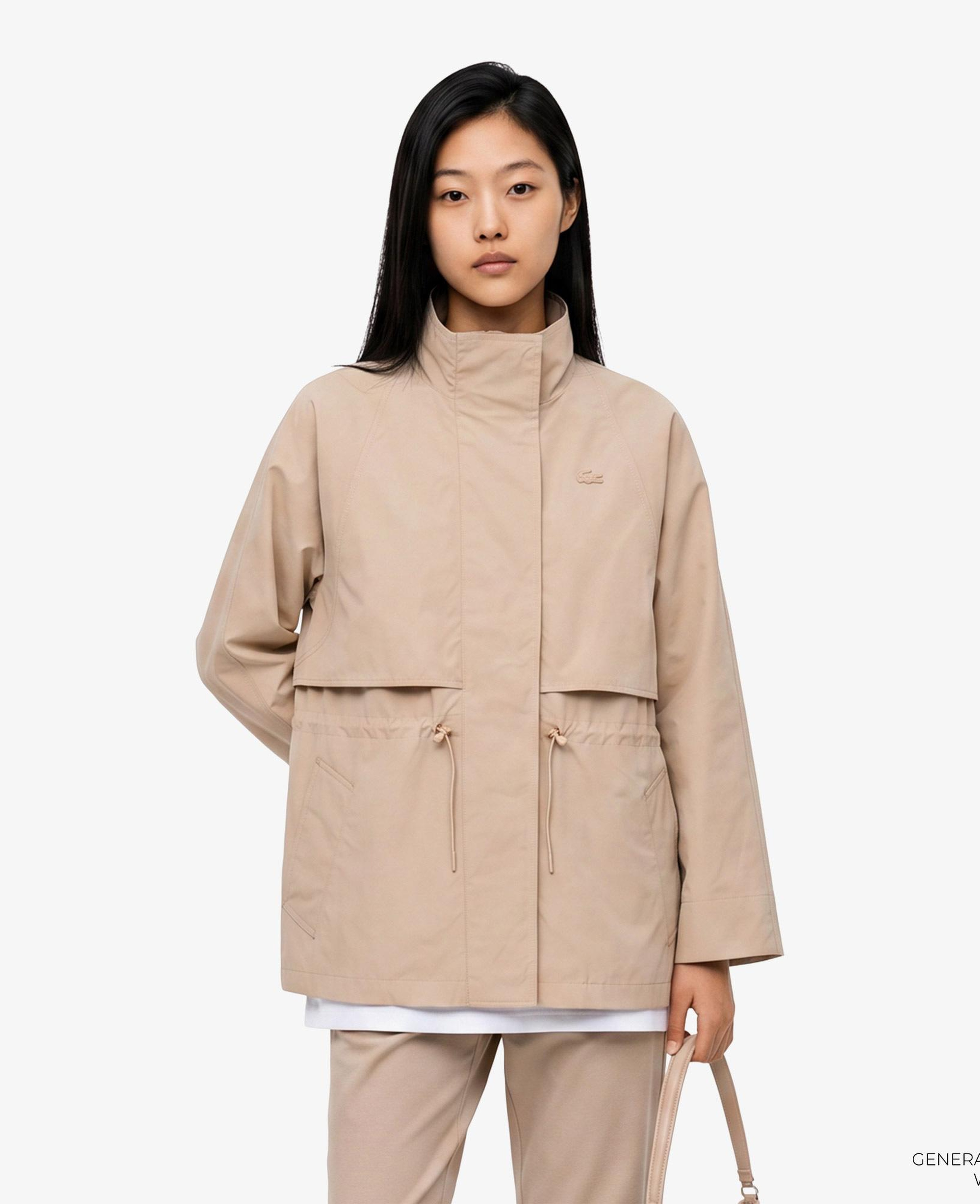 Kadın Oversize Fit Bej Ceket