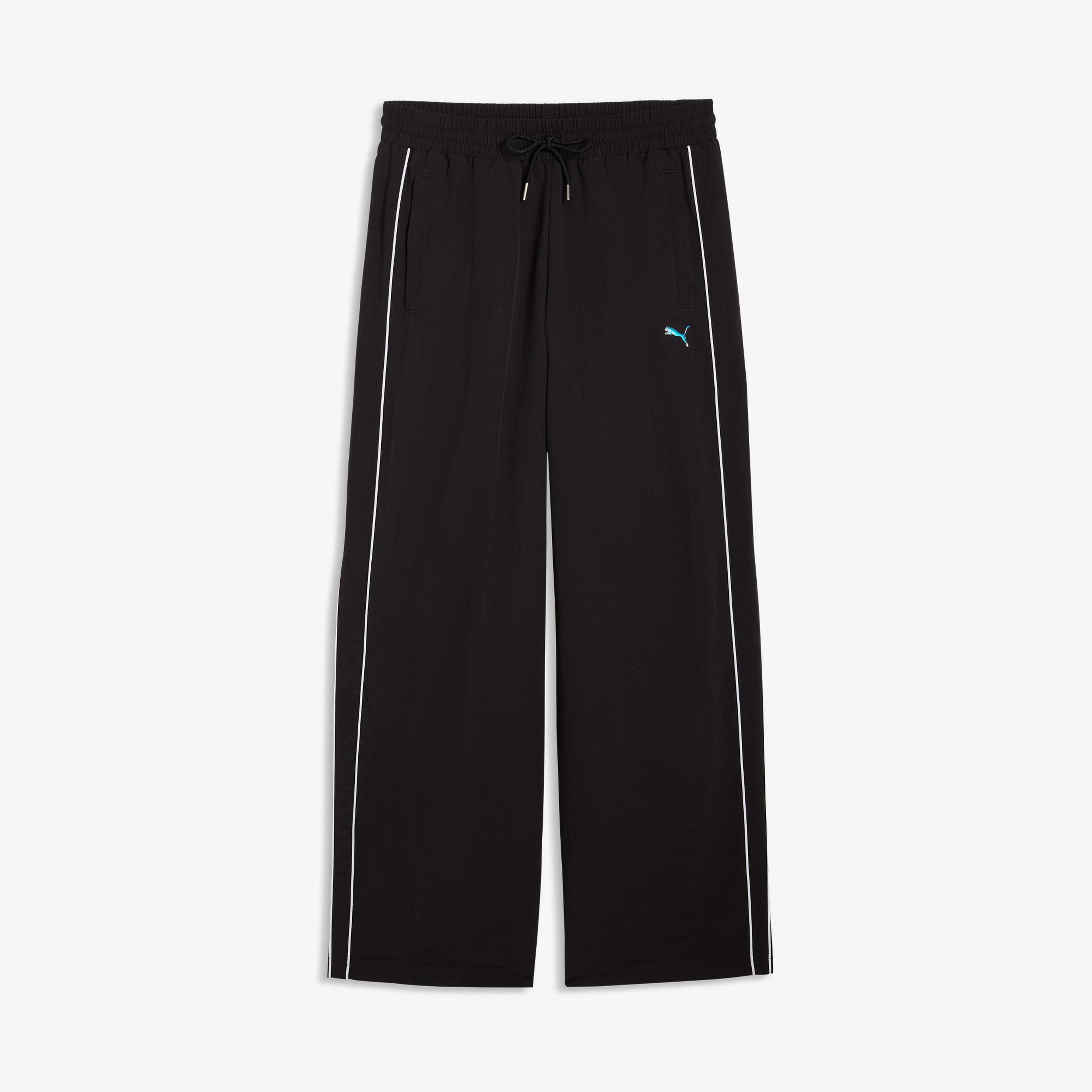 Puma T7 Woven Track Kadın Siyah Pantolon