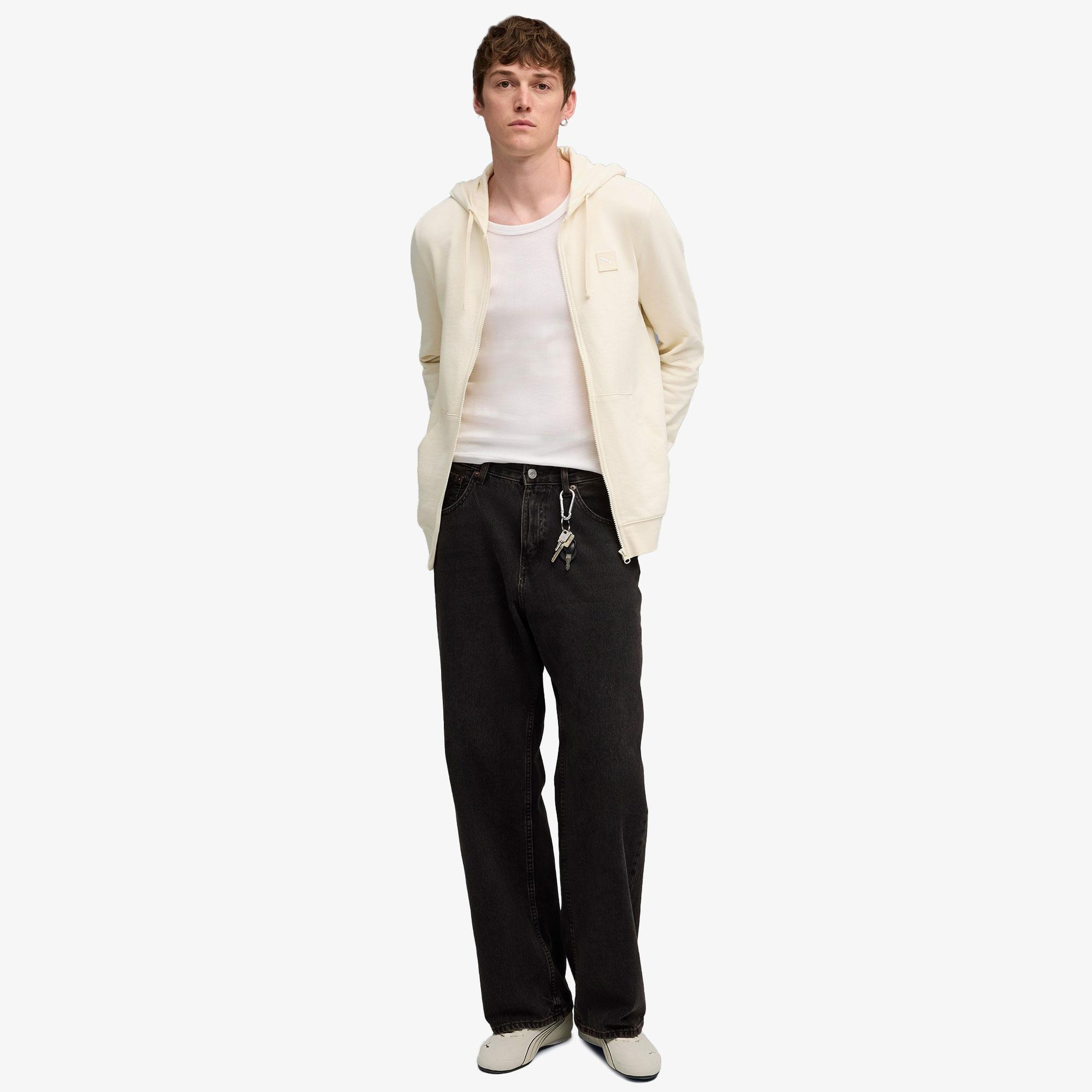 Puma Essentials Elevated Erkek Krem Ceket