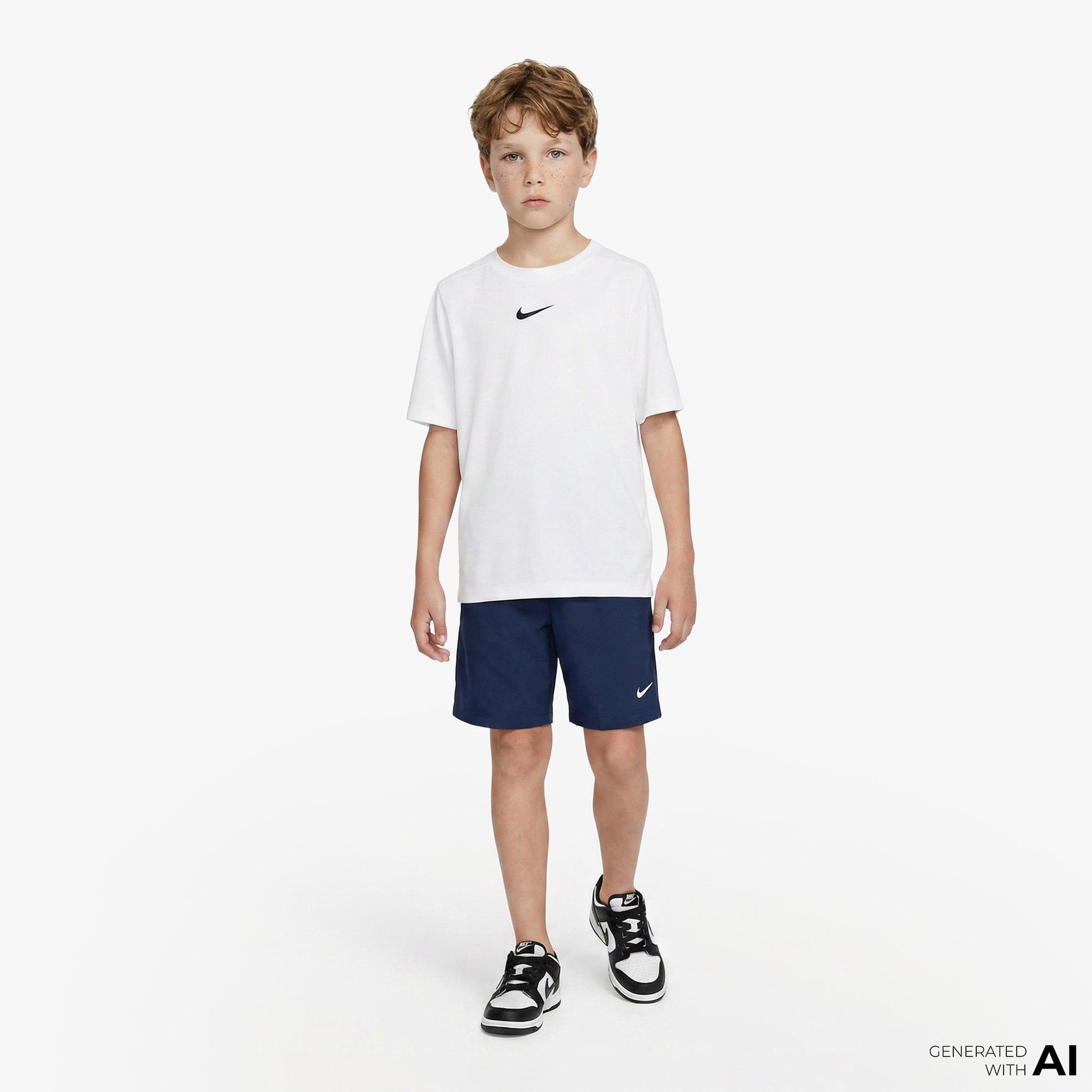 Nike Dri-Fit Multi Woven Çocuk Lacivert Şort