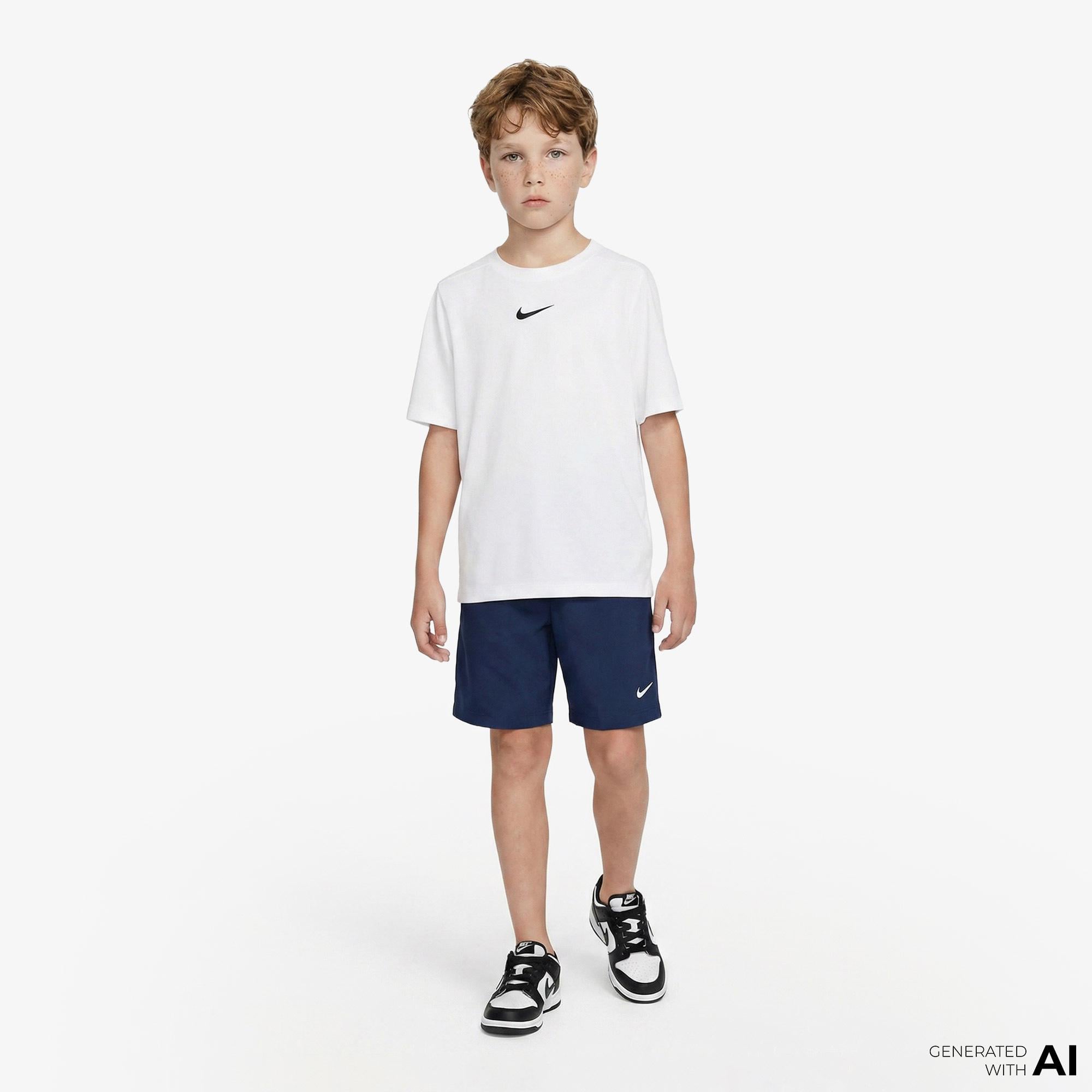 Nike Dri-Fit Multi Woven Çocuk Lacivert Şort