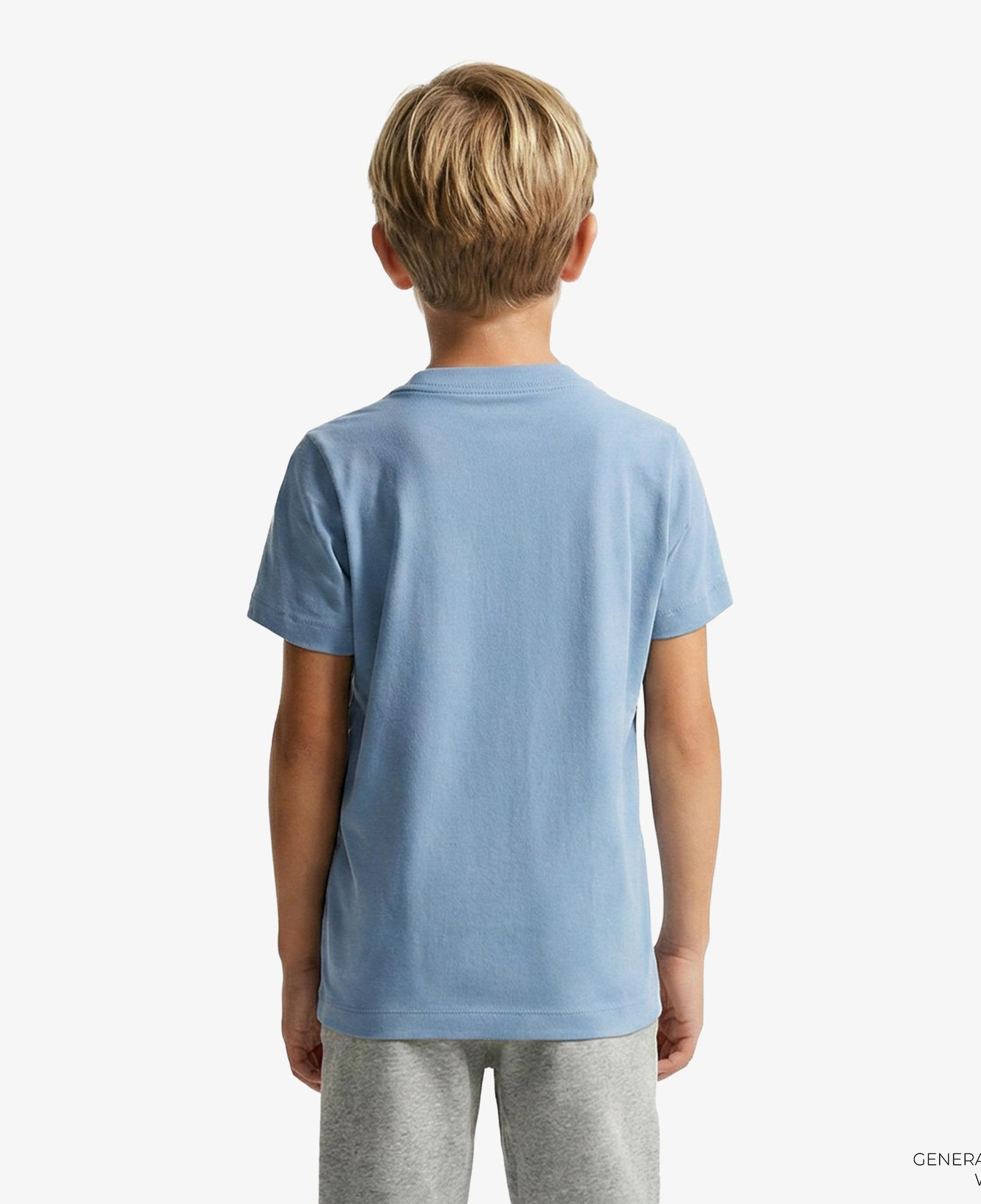 Nike Sportswear Embroidered Futura Çocuk Mavi T-Shirt