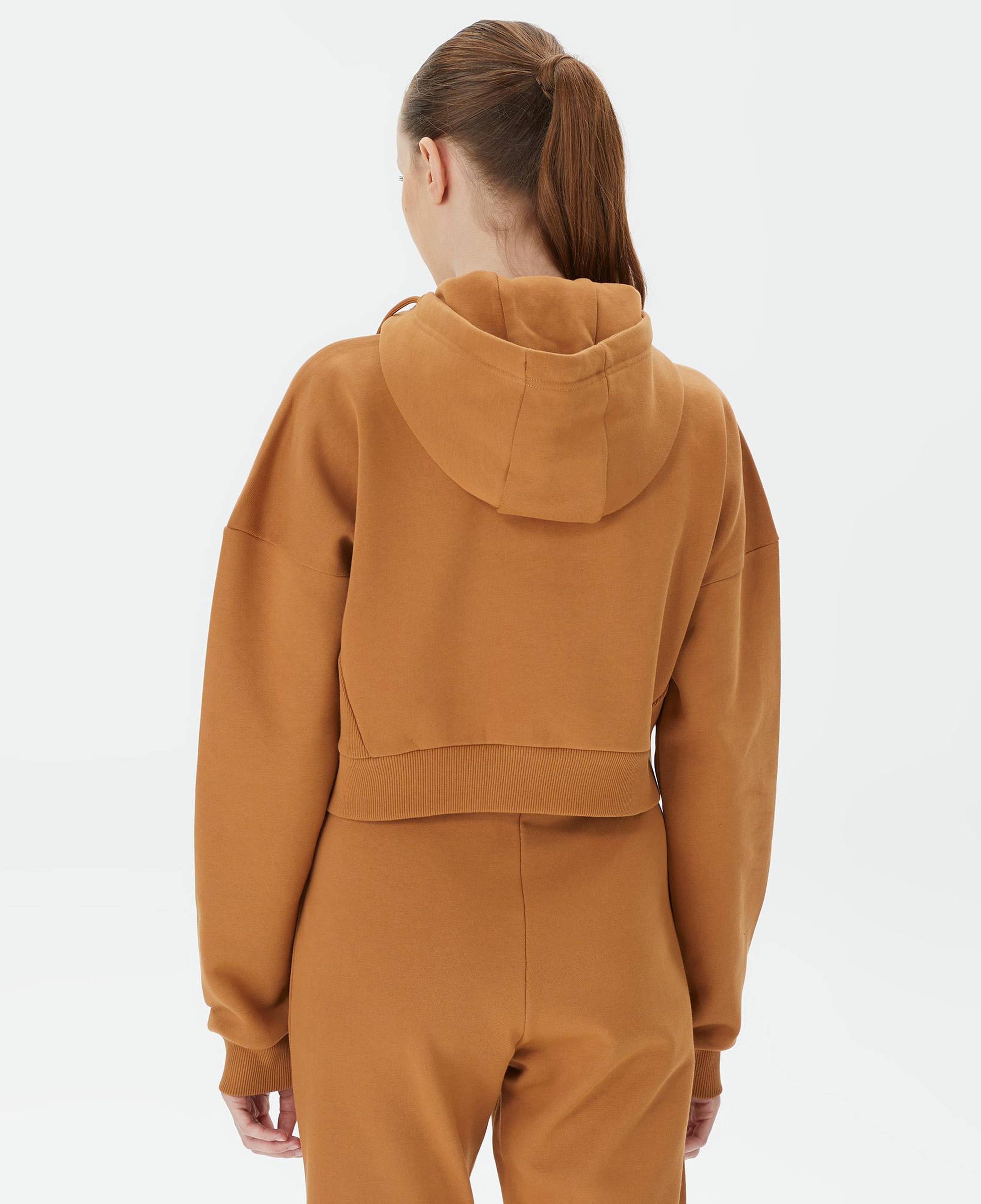 UNITED4 Classic Kadın Kahverengi Hoodie