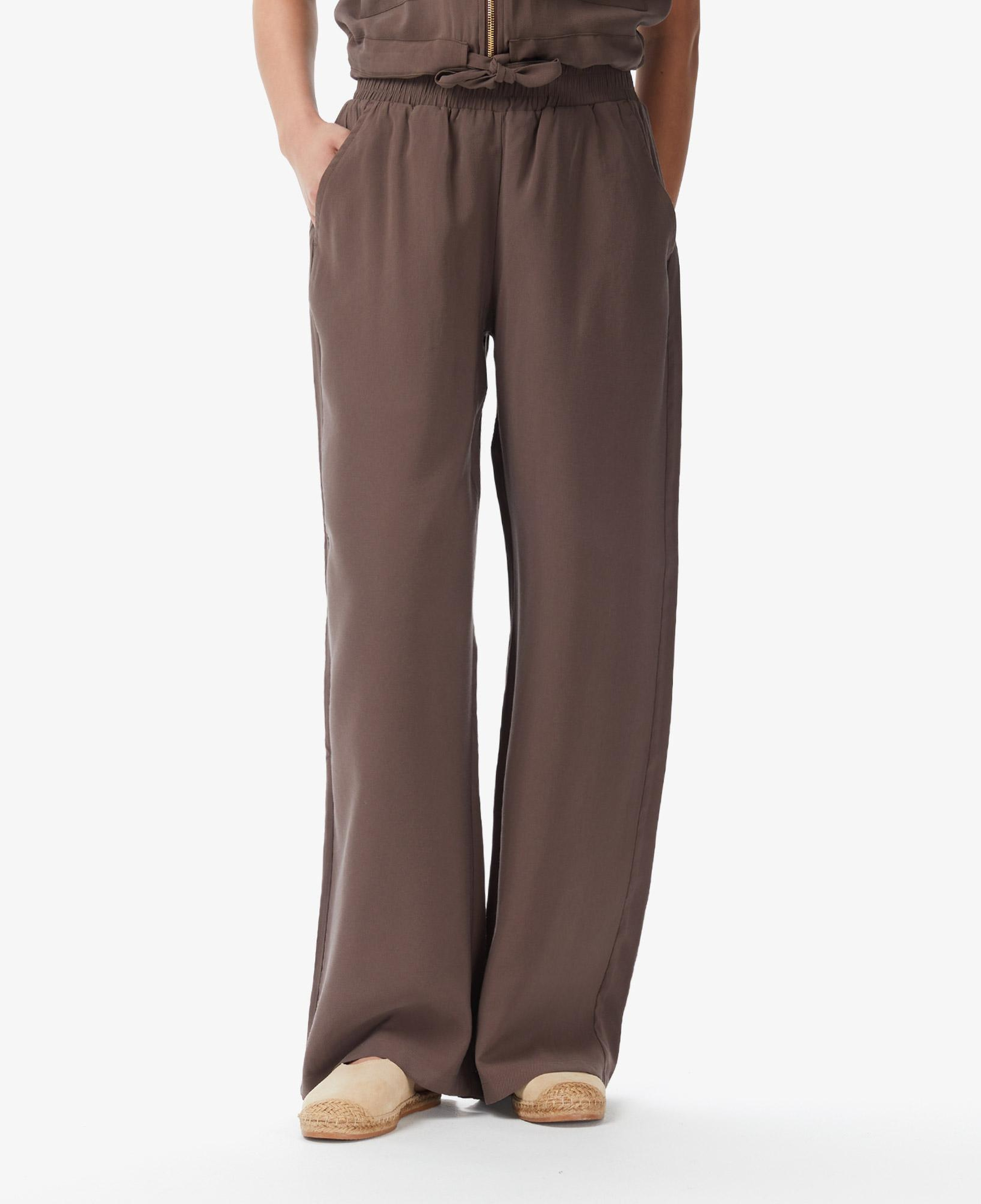 Nautica Kadın Kahverengi Regular Fit Pantolon