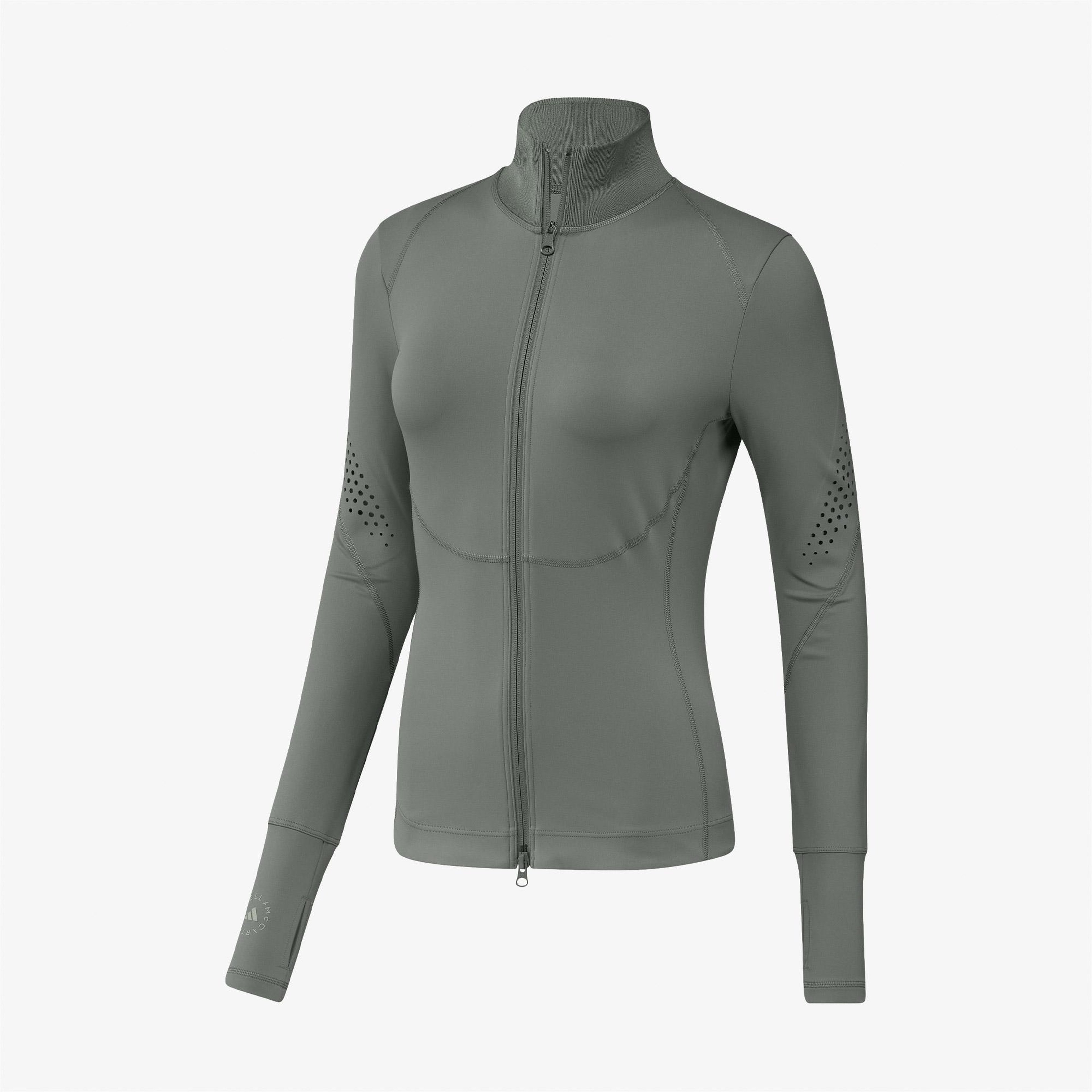 adidas By Stella McCartney Training Midlayer Kadın Yeşil Hırka