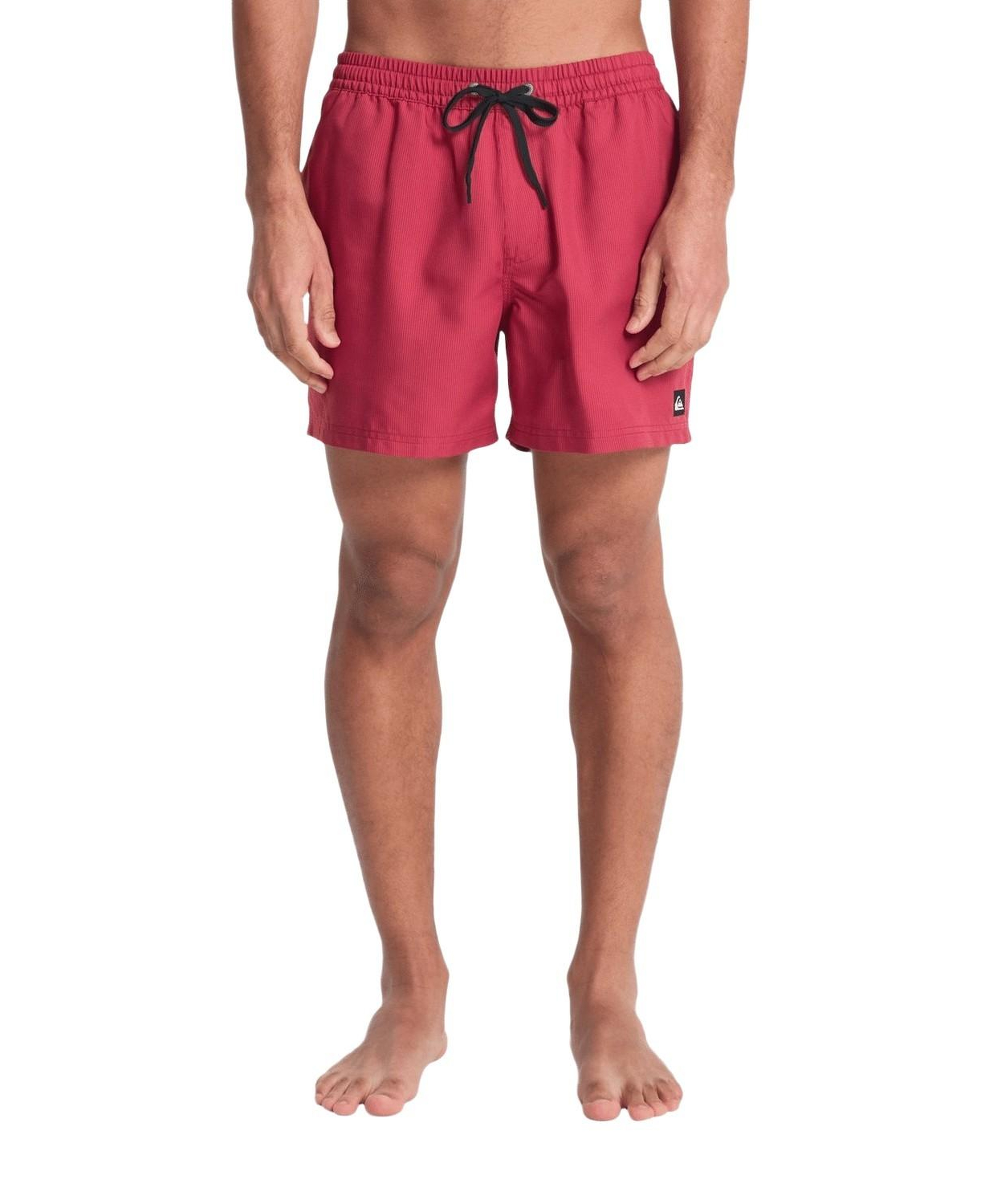 Quiksilver Deluxe 15 Erkek Kırmızı Volley Short
