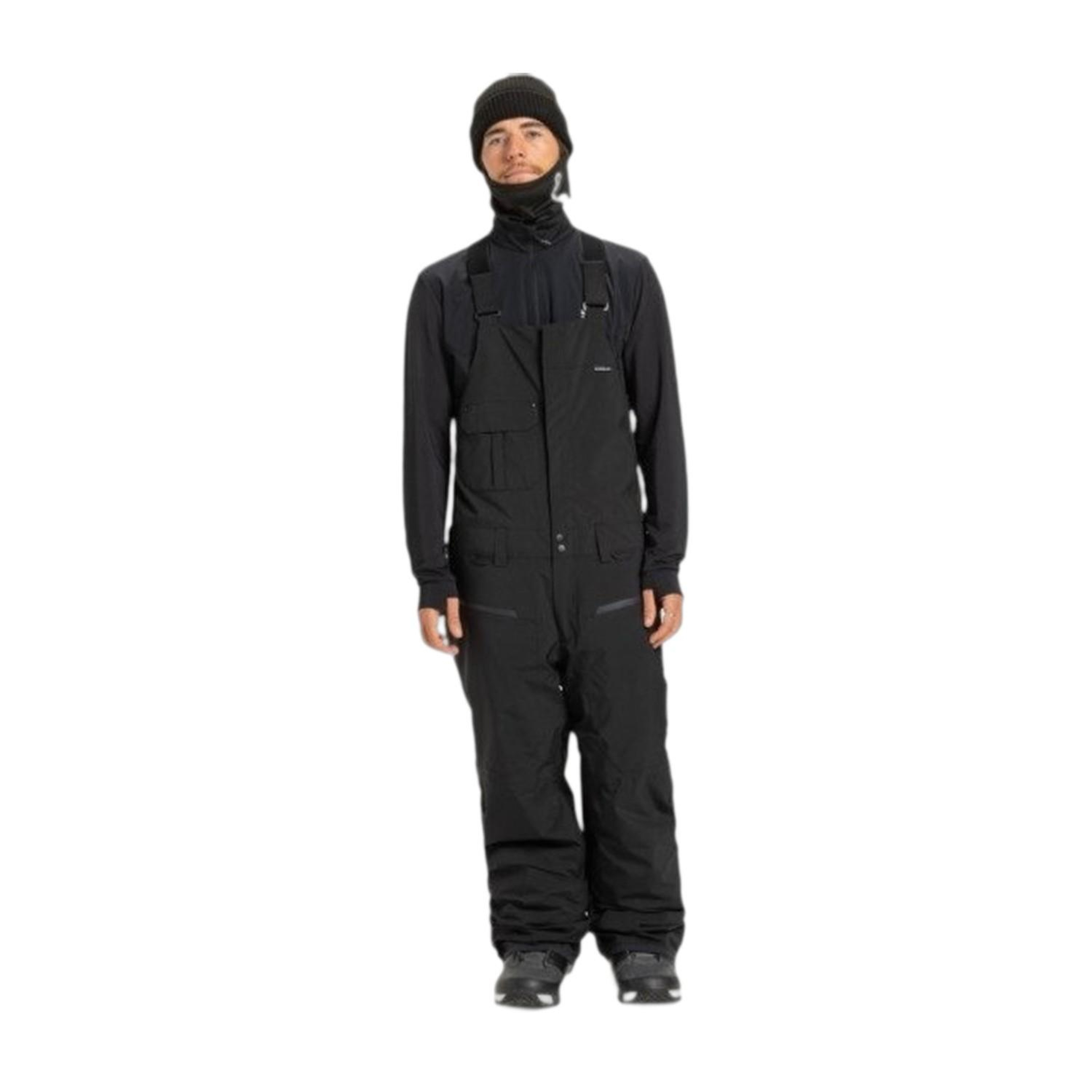Quiksilver Paramo Stretch Erkek Siyah Snowboard Pantolonu