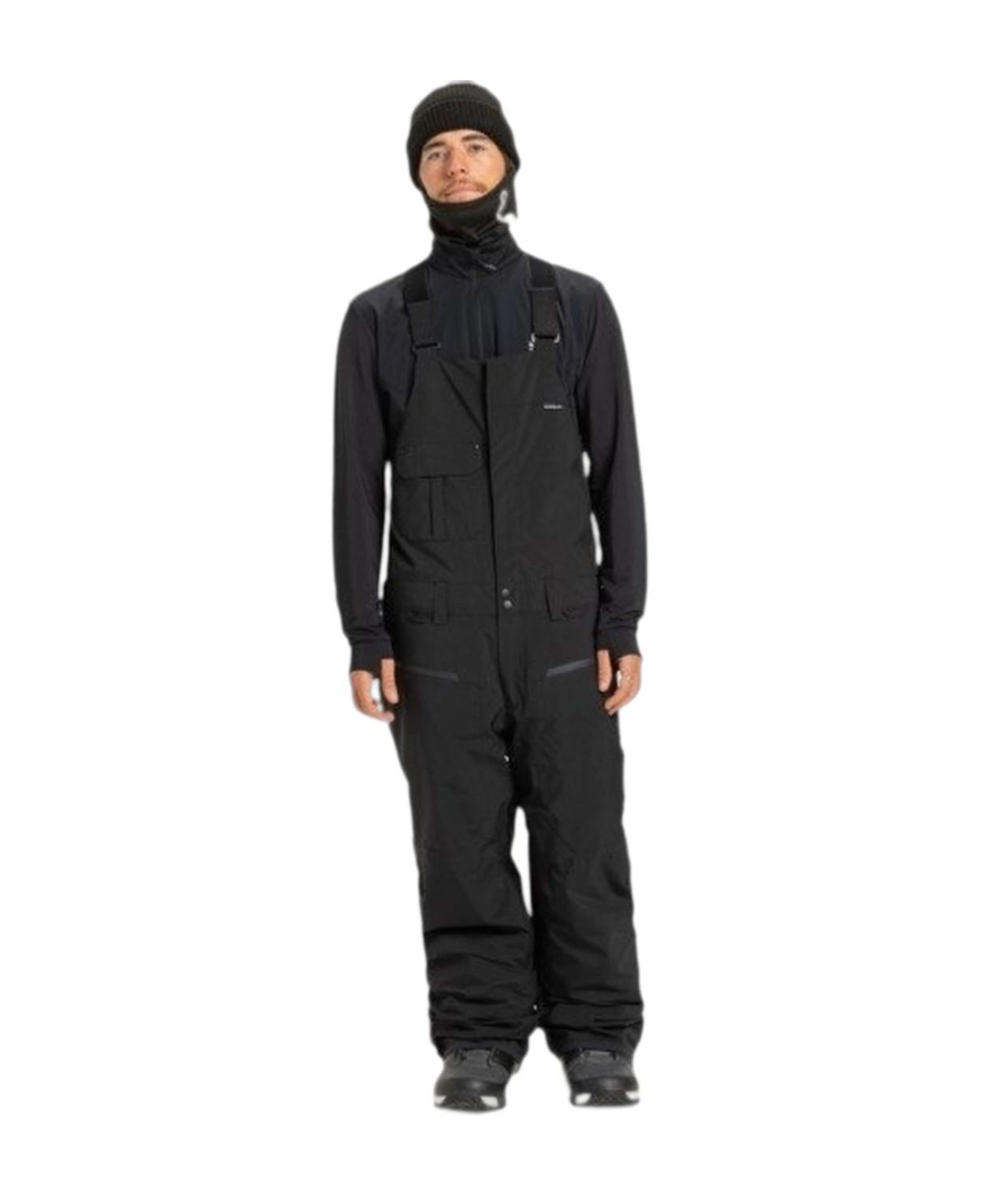 Quiksilver Paramo Stretch Erkek Siyah Snowboard Pantolonu
