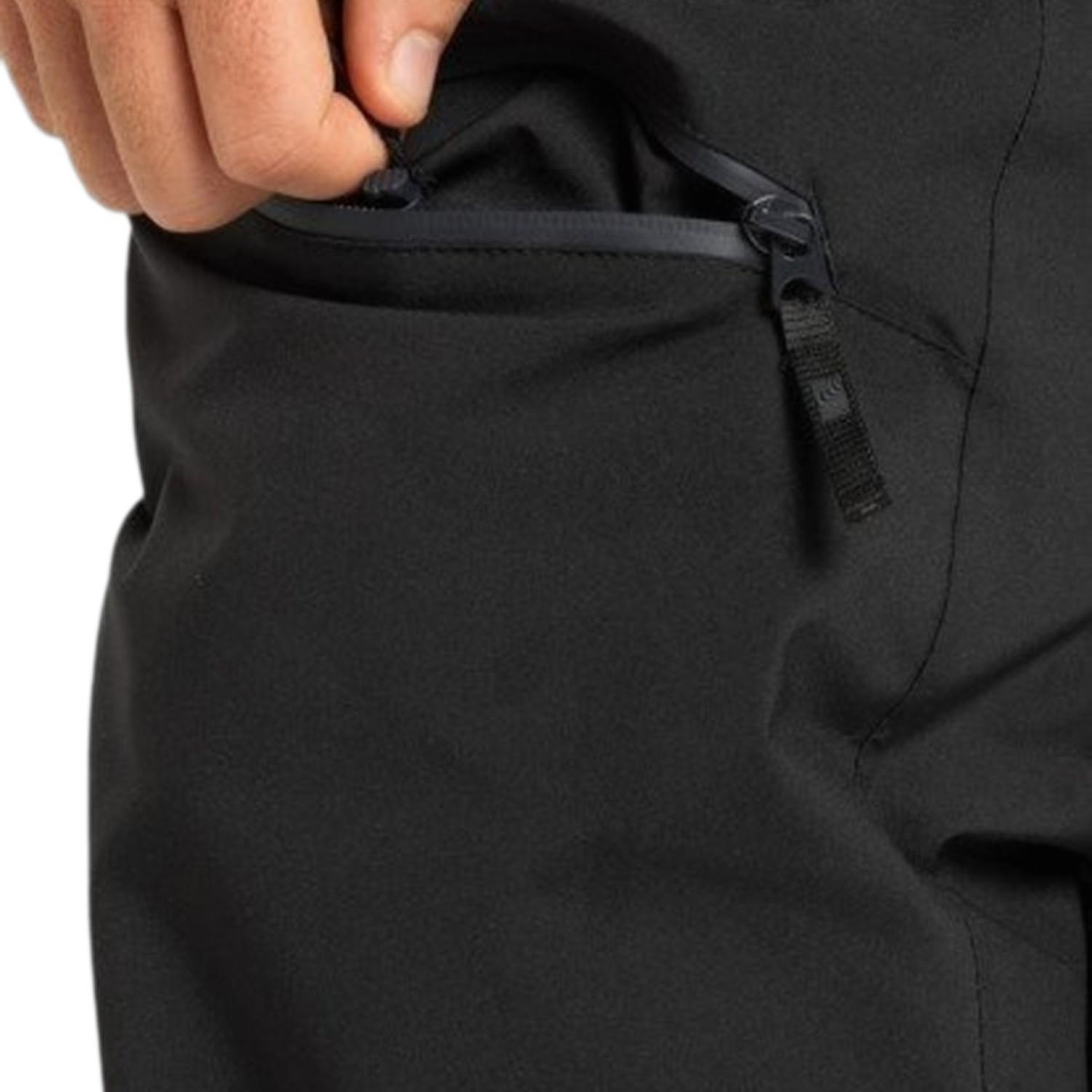 Quiksilver Paramo Stretch Erkek Siyah Snowboard Pantolonu