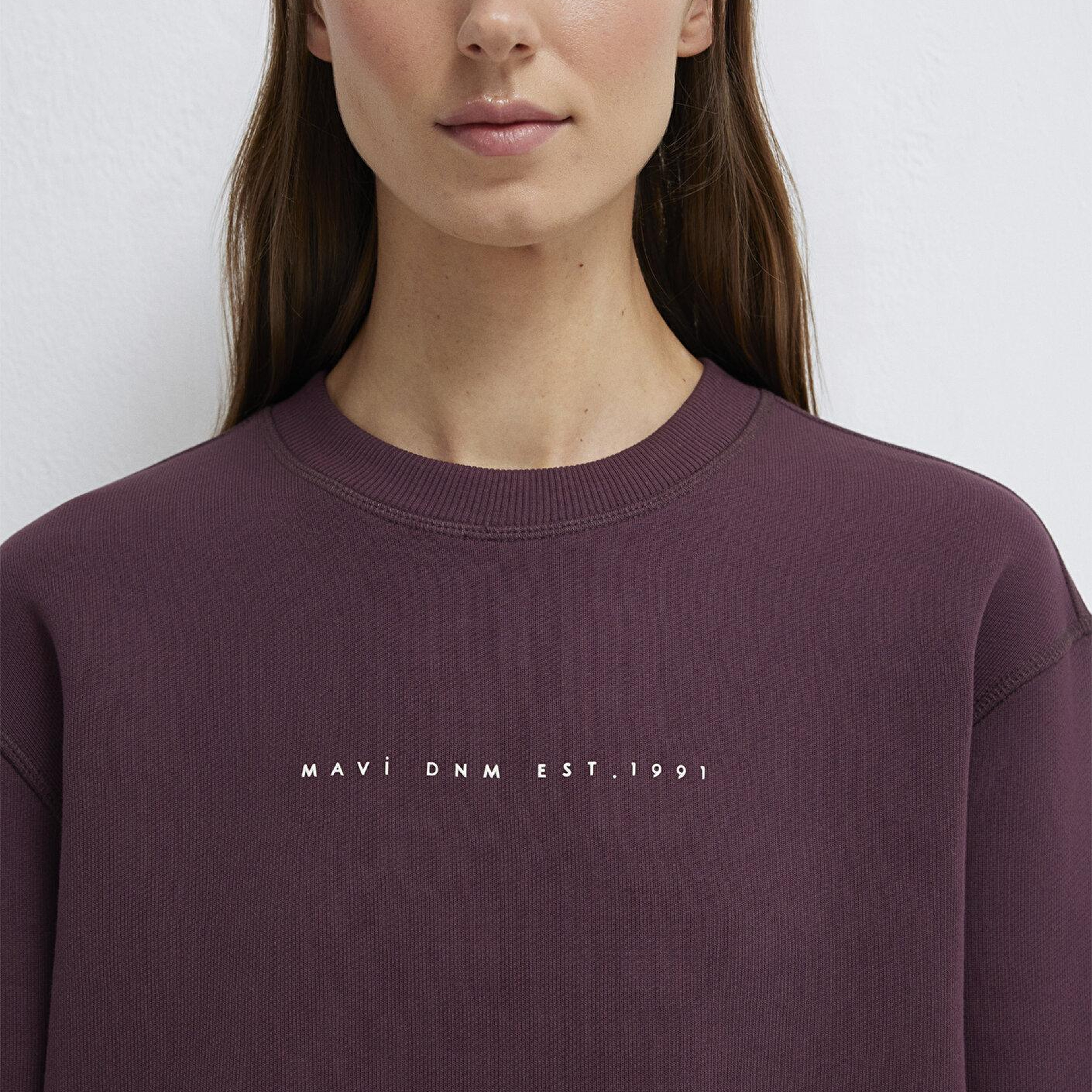 Mavi Mavi Denim Baskılı Mor Sweatshirt 1S10525-70260