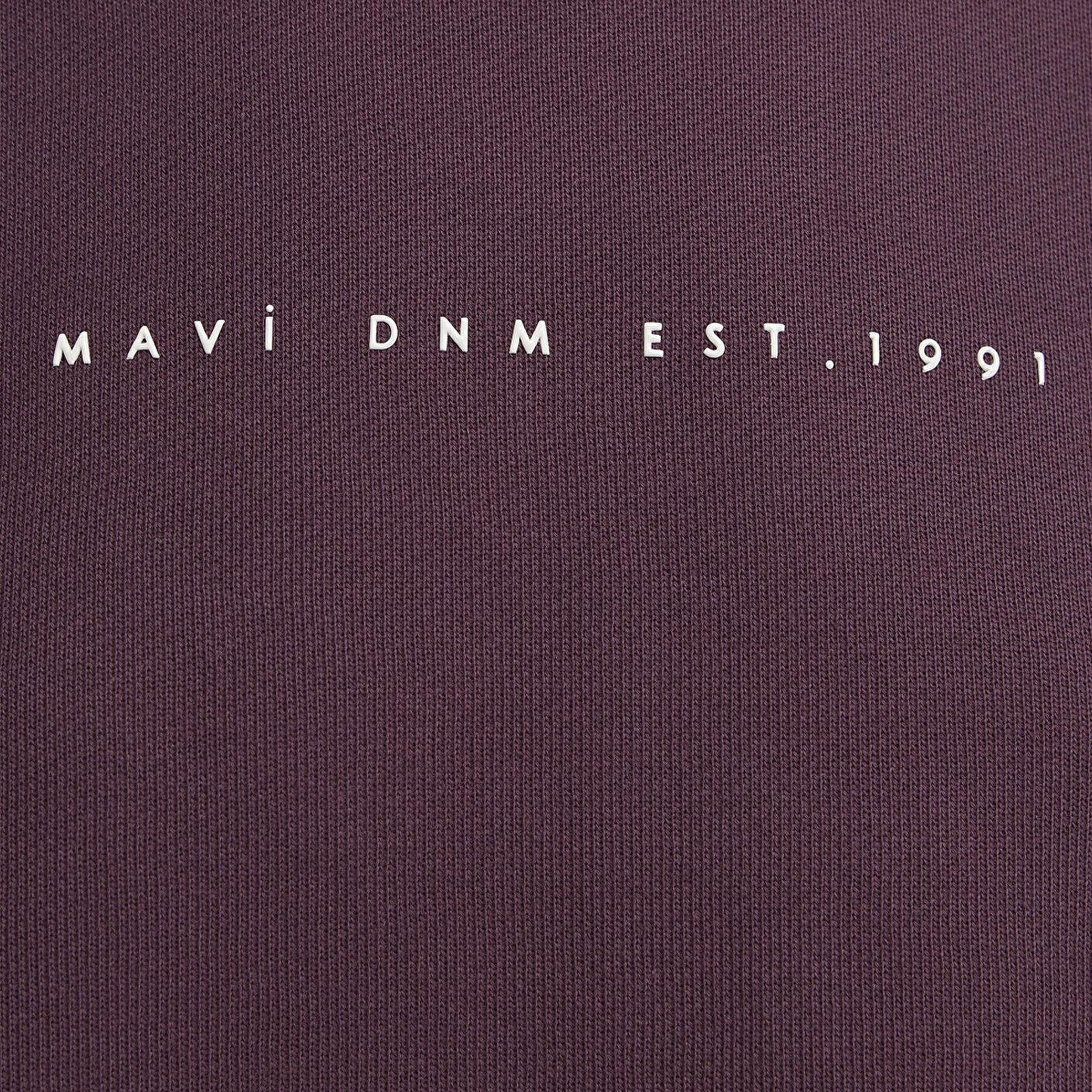 Mavi Mavi Denim Baskılı Mor Sweatshirt 1S10525-70260