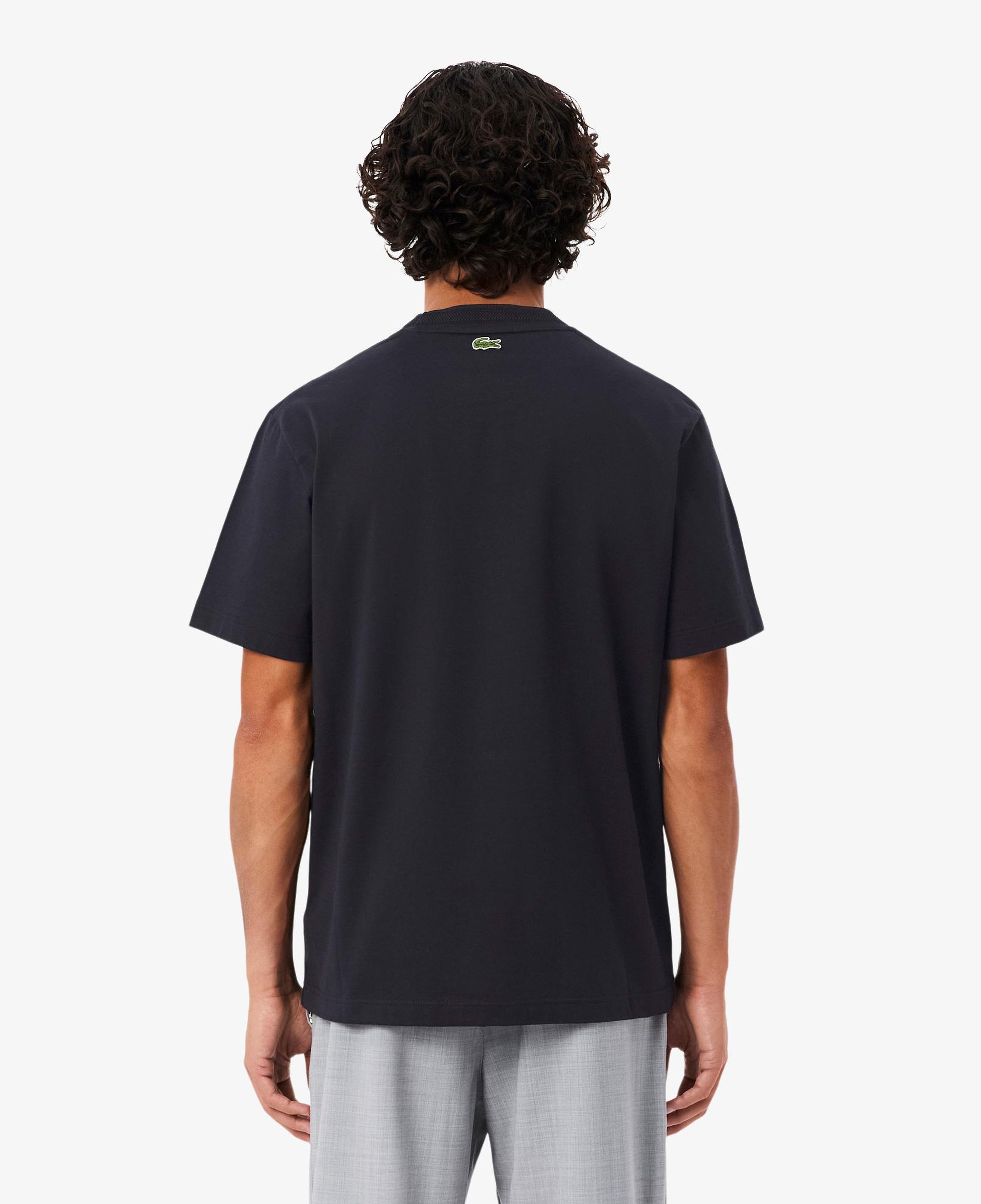 Erkek Classic Fit Bisiklet Yaka Koyu Gri T-Shirt