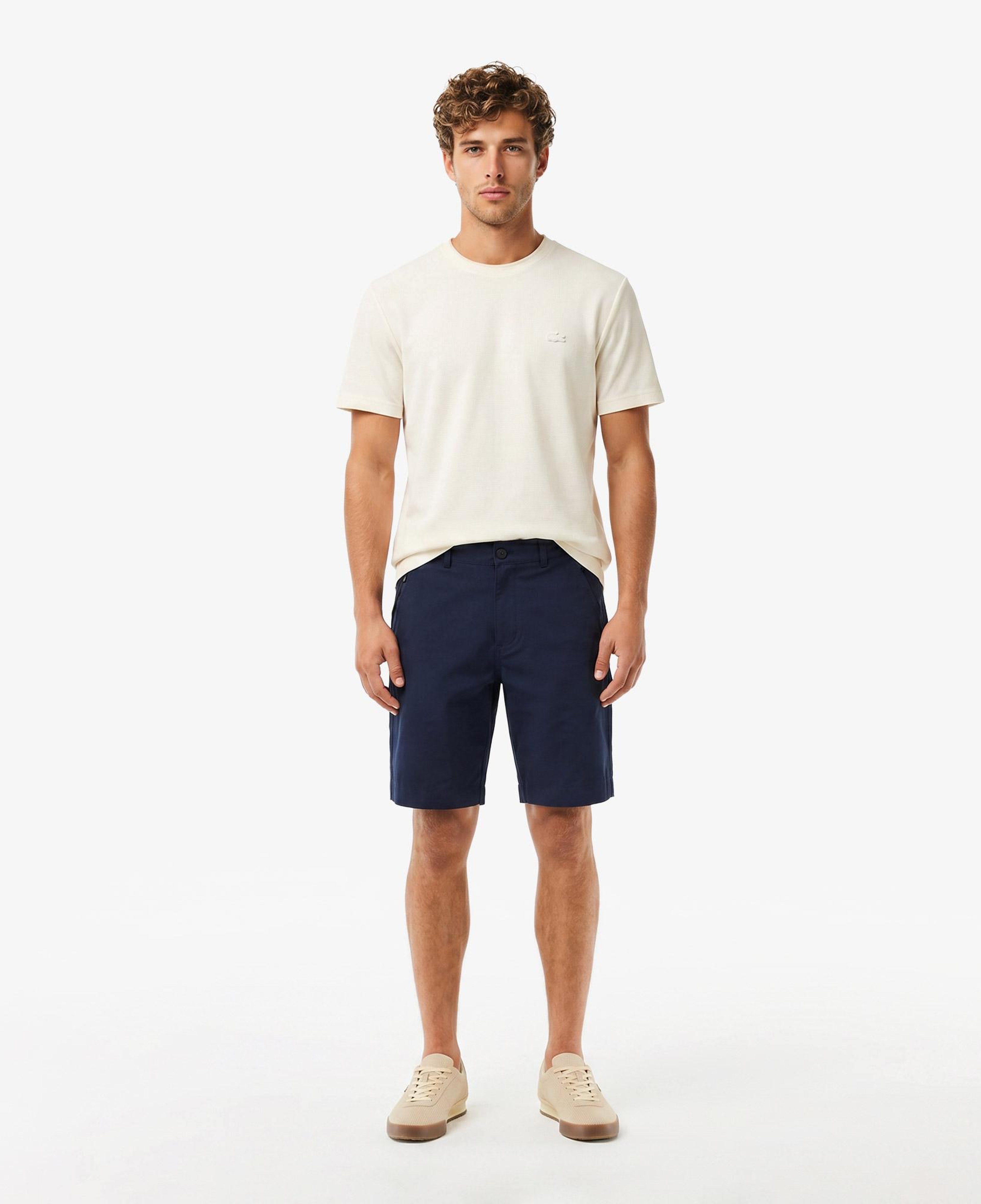Erkek Relaxed Fit Lacivert Bermuda Şort