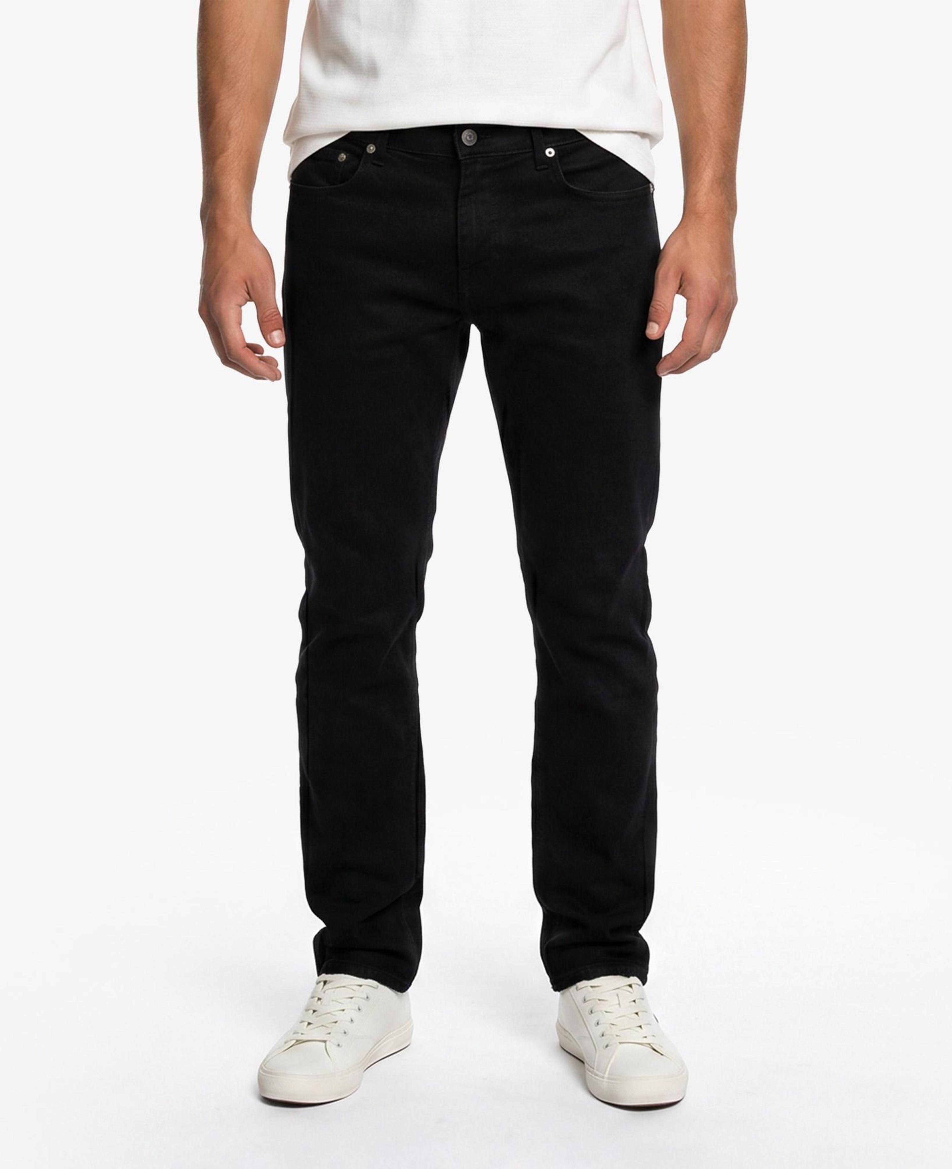 Erkek Regular Fit Siyah Jean Pantolon