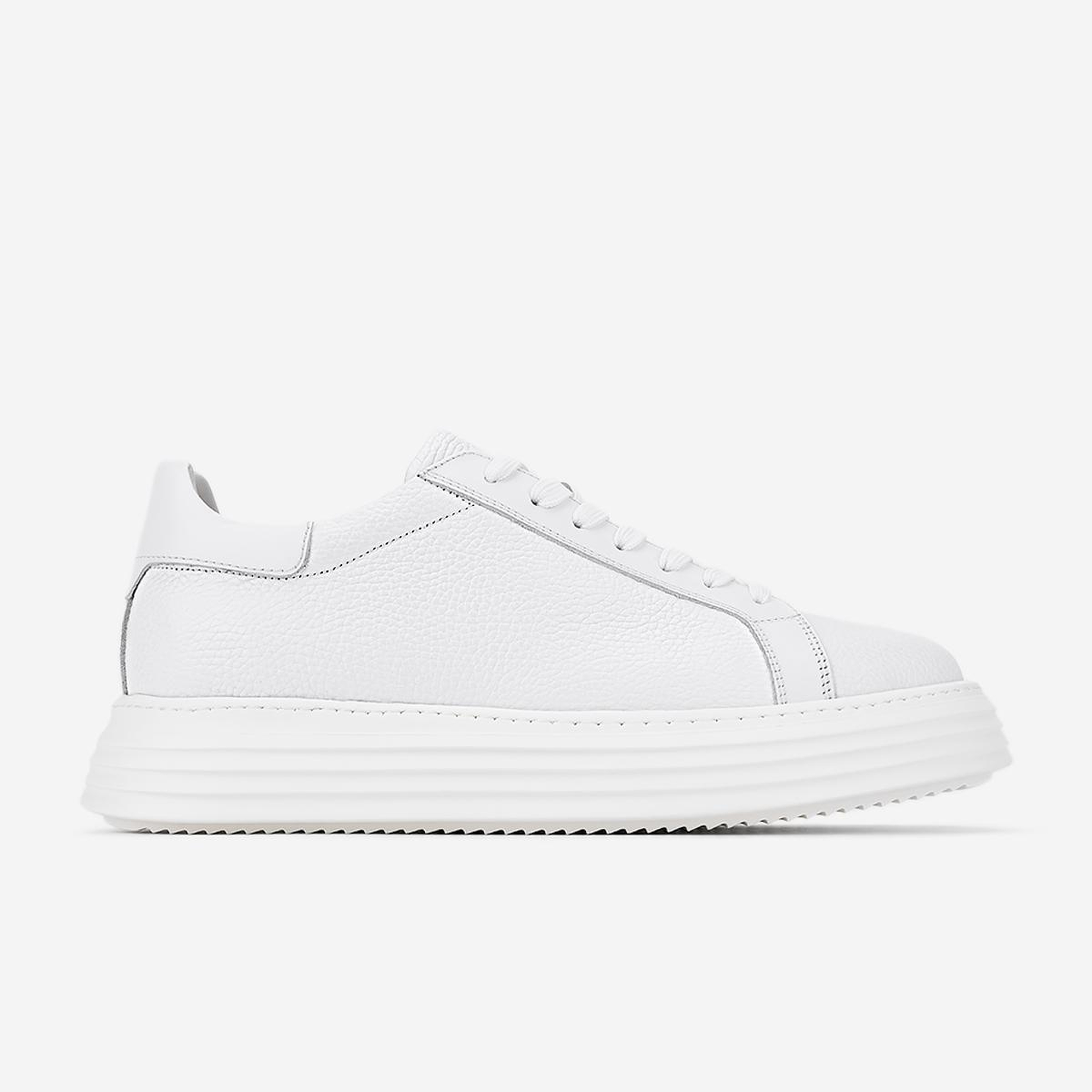 Valmenti Erkek Hakiki Deri Beyaz Sneakers & Spor Ayakkabı