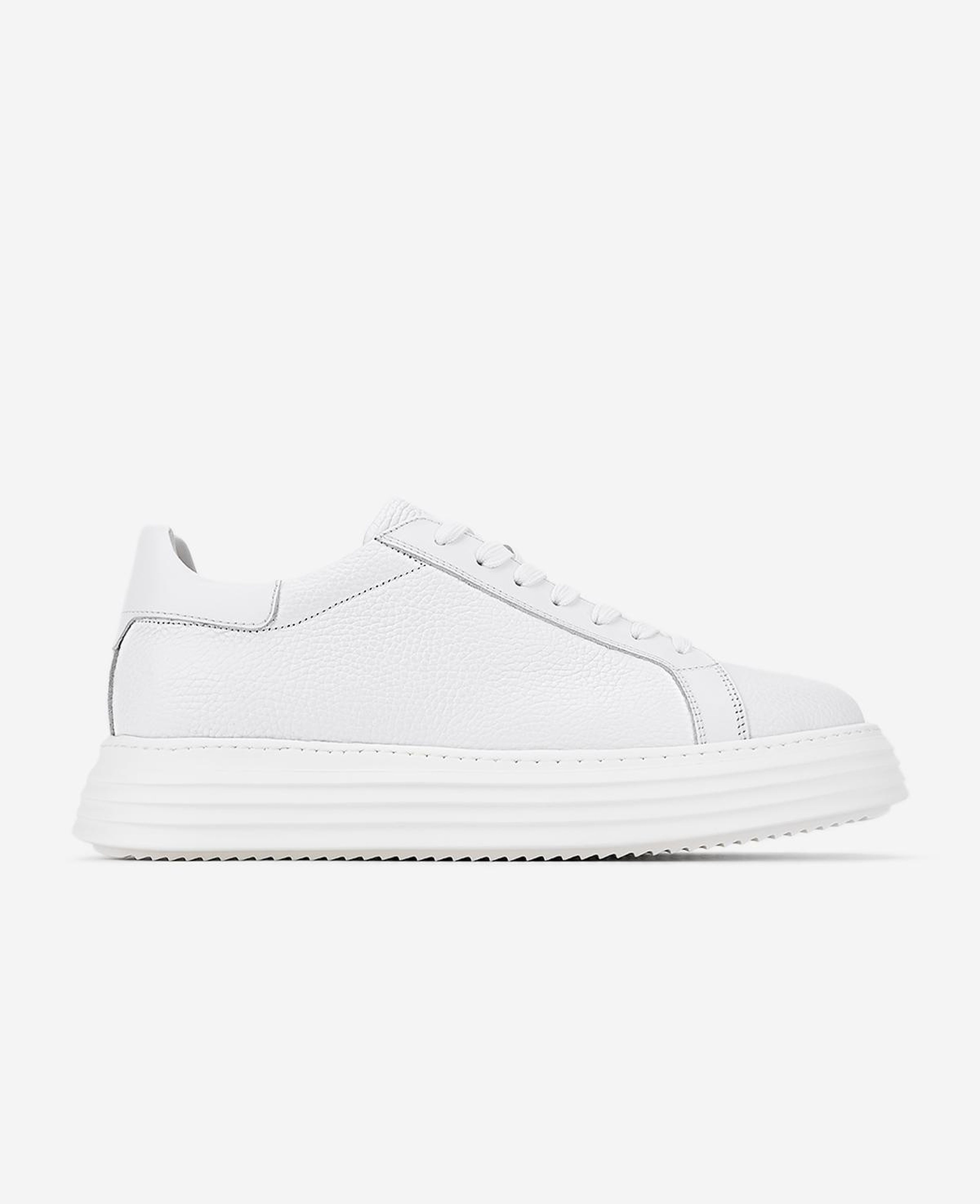 Valmenti Erkek Hakiki Deri Beyaz Sneakers & Spor Ayakkabı