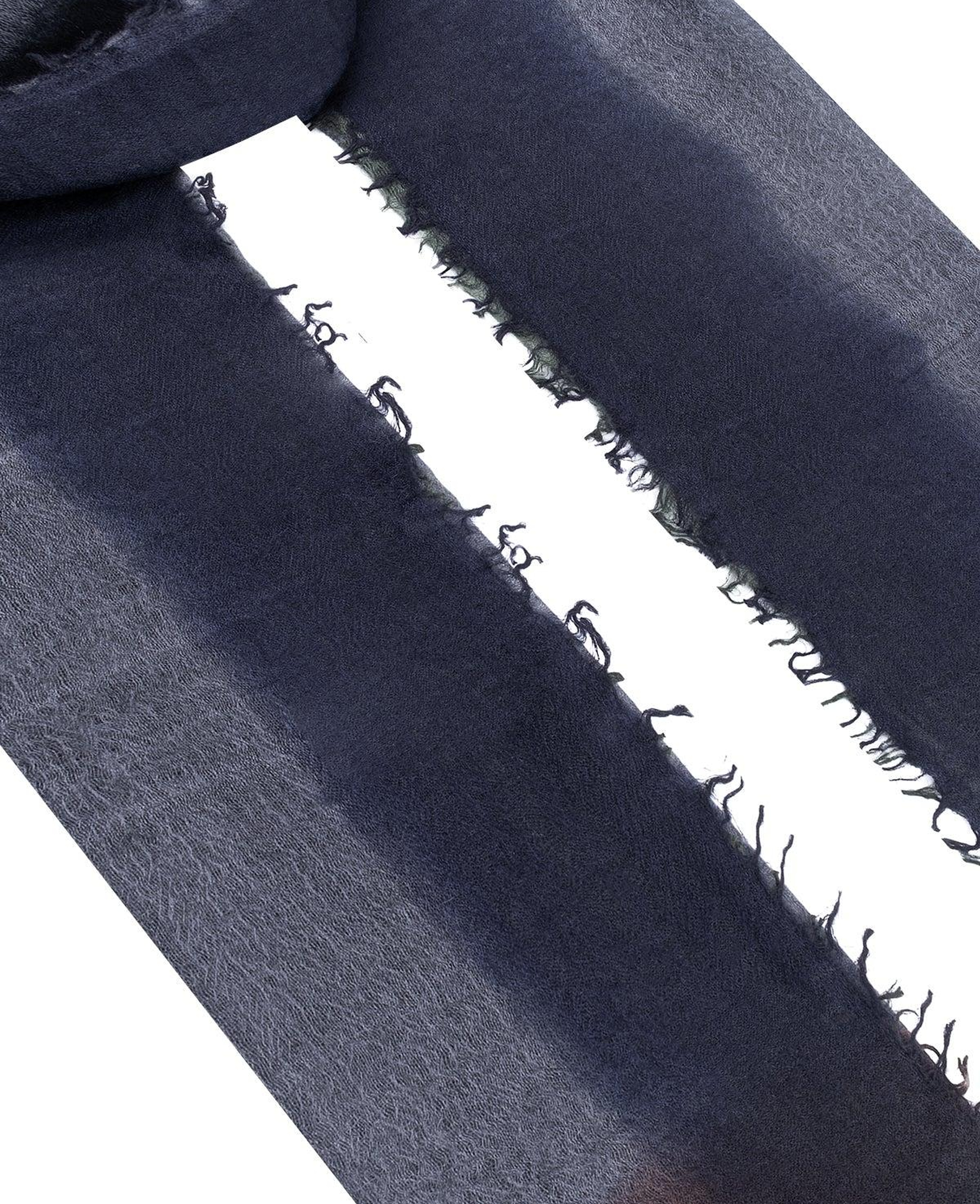 Gri Ralph Saf Kaşmir Degrade Şal 70x180 cm