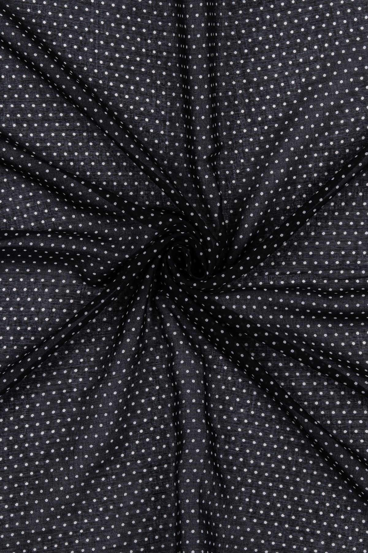 Siyah Jas Baskılı Kare Bandana 70x70 cm