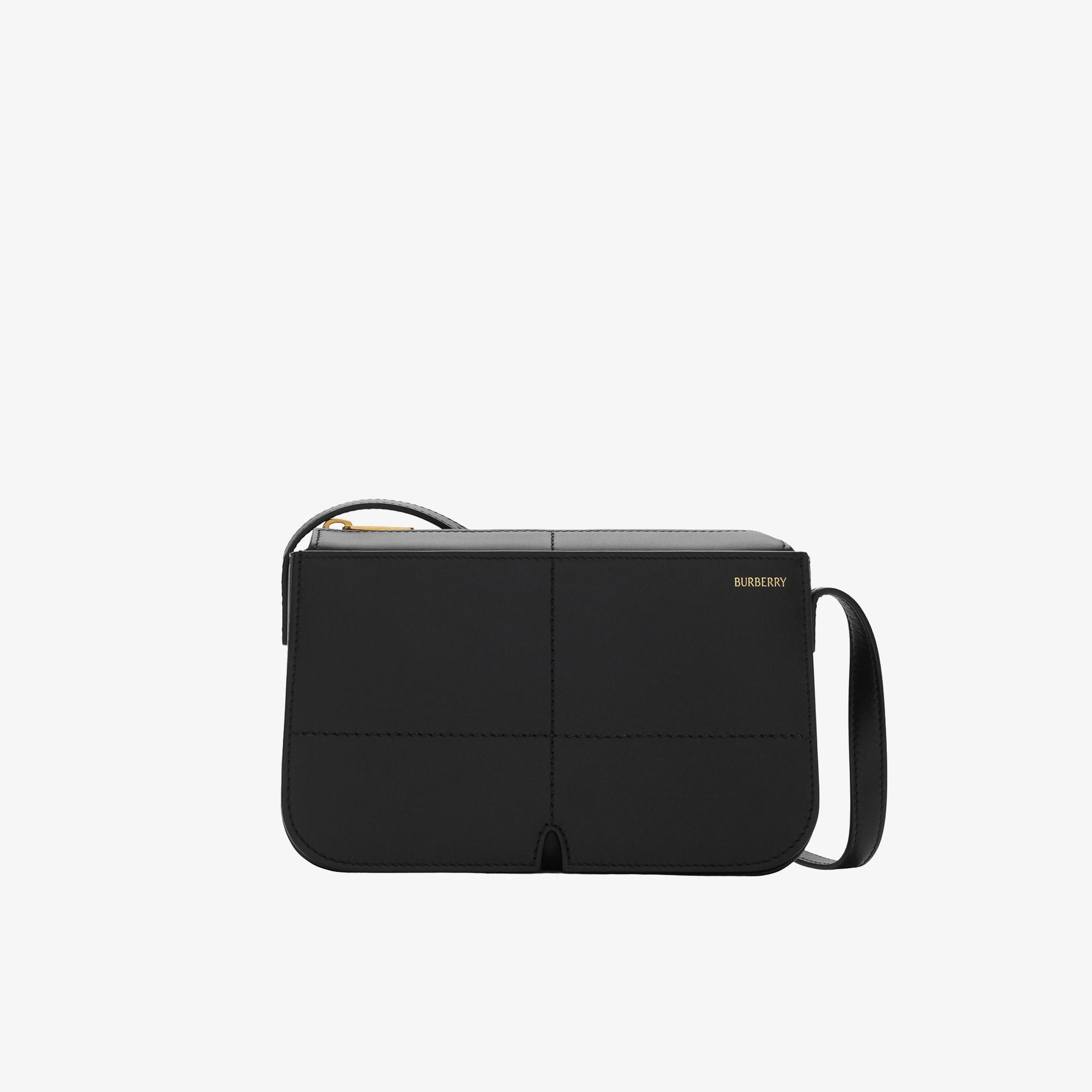 Burberry Slt Snip Crossbody Kadın Siyah Omuz Çantası