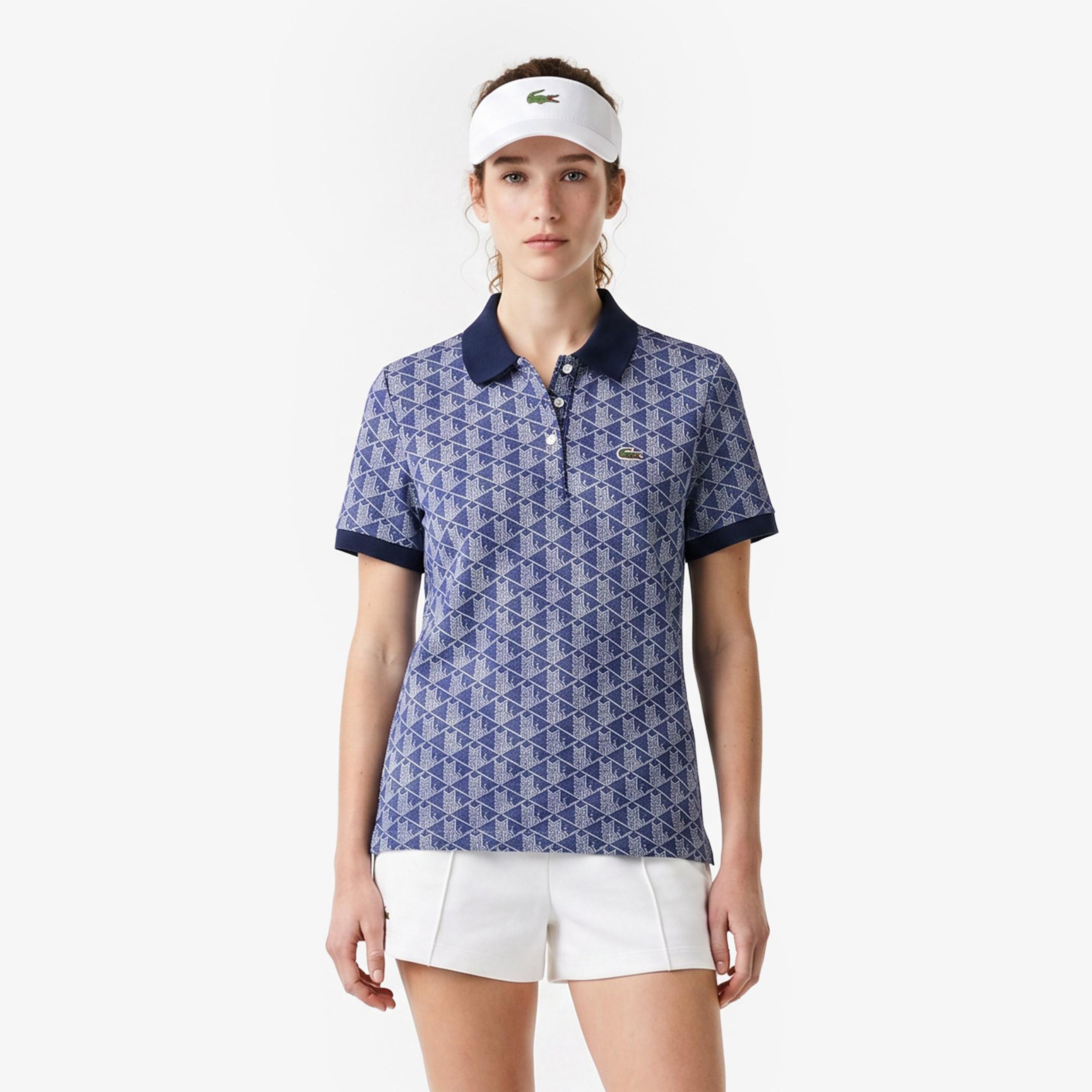 Lacoste Kadın Mavi Polo