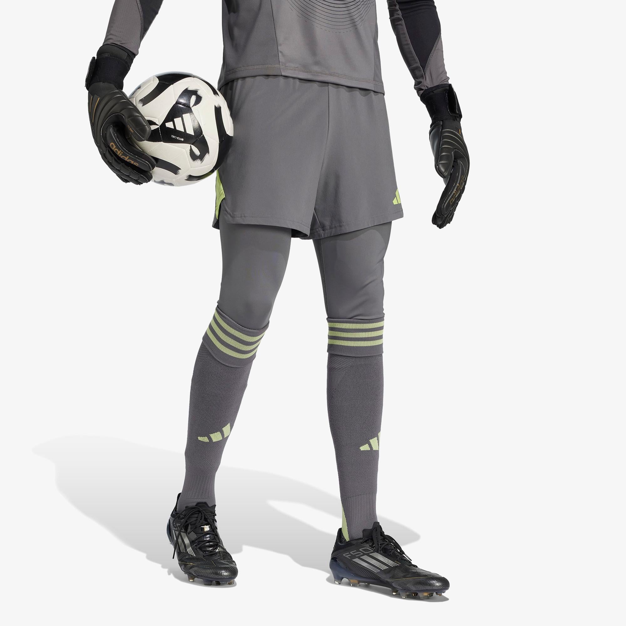 adidas Tiro 25 Pro Kaleci Erkek Gri Futbol Taytı