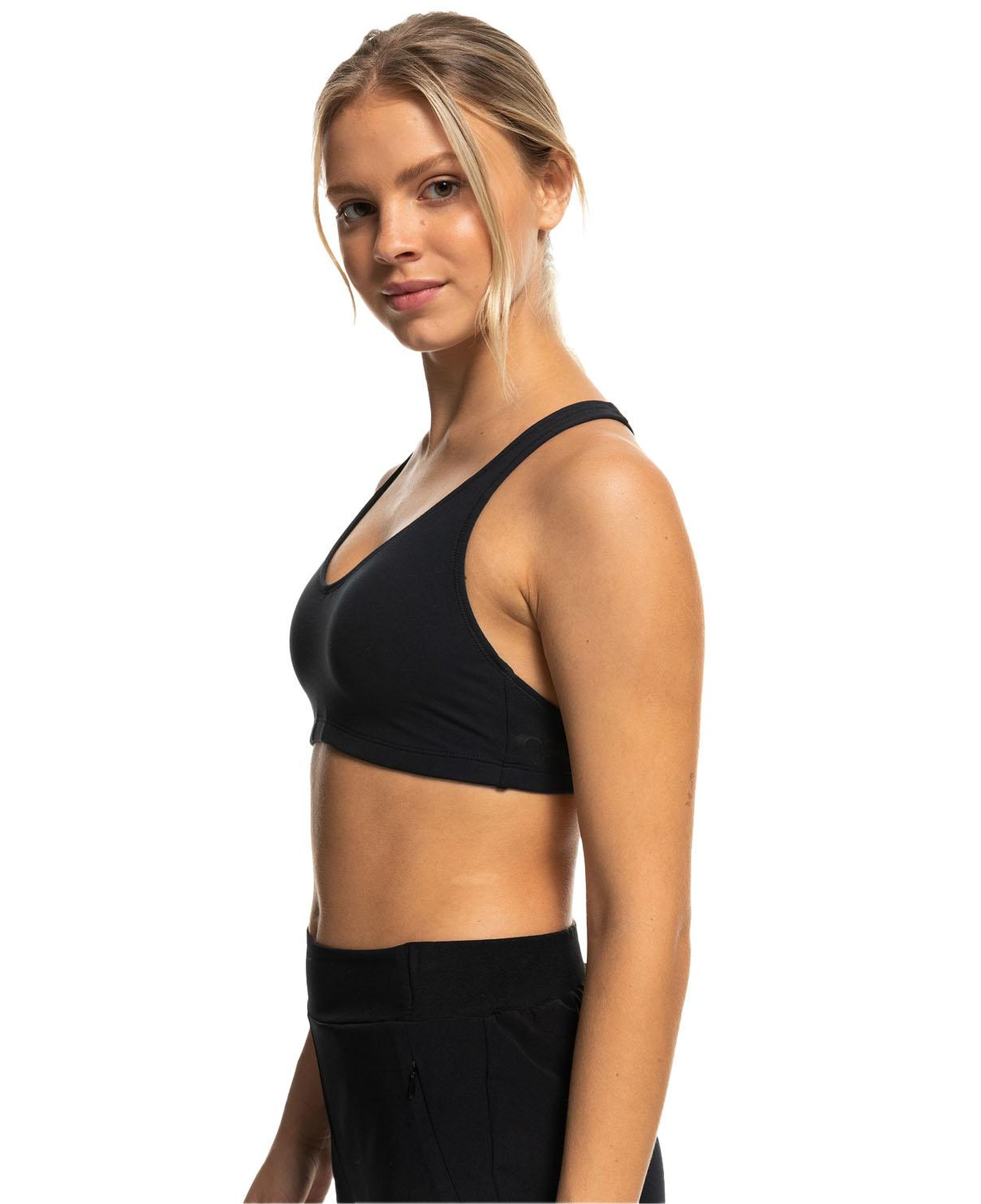 Roxy Heart Bra Kadın Siyah Fitness Bra