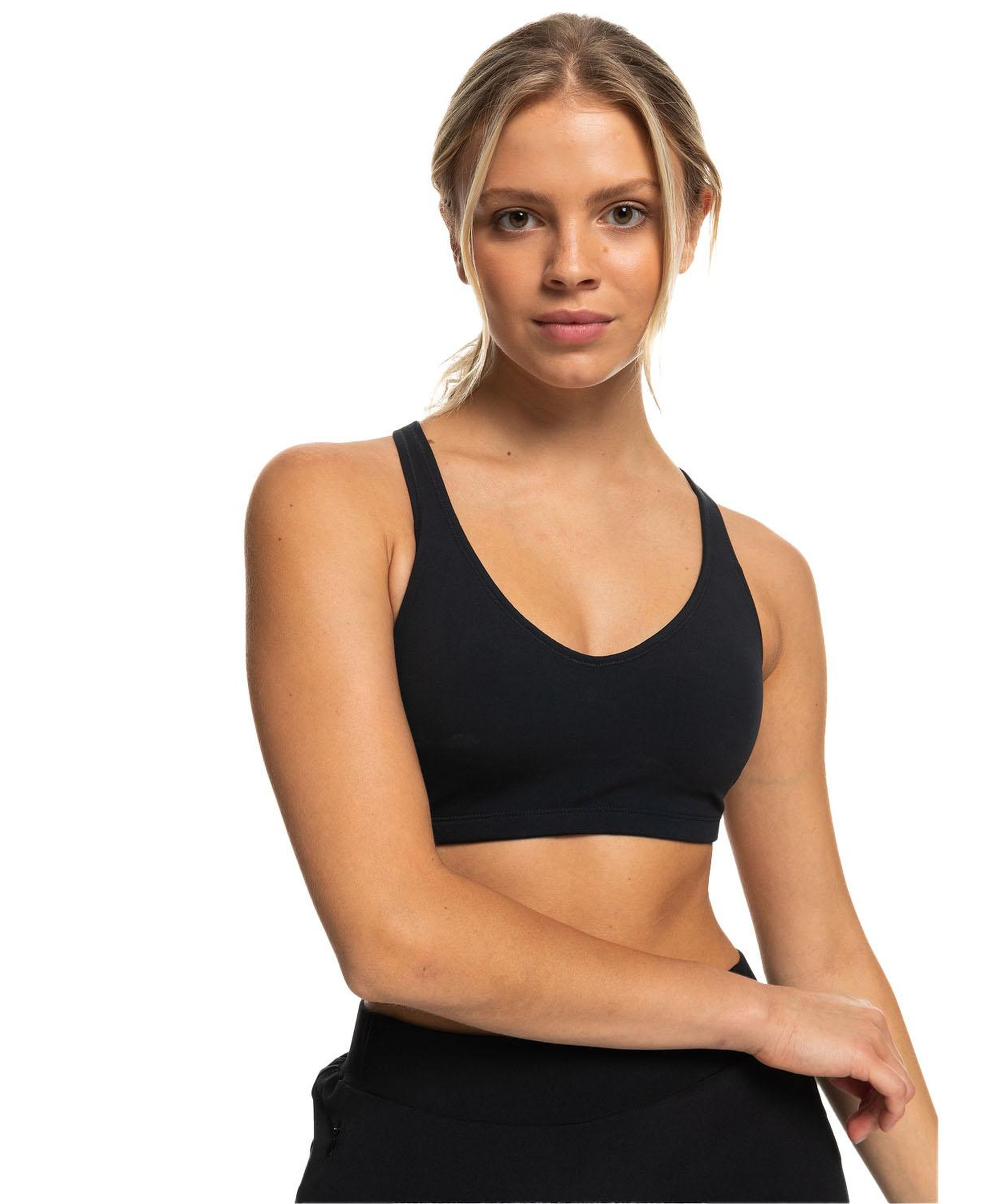 Roxy Heart Bra Kadın Siyah Fitness Bra