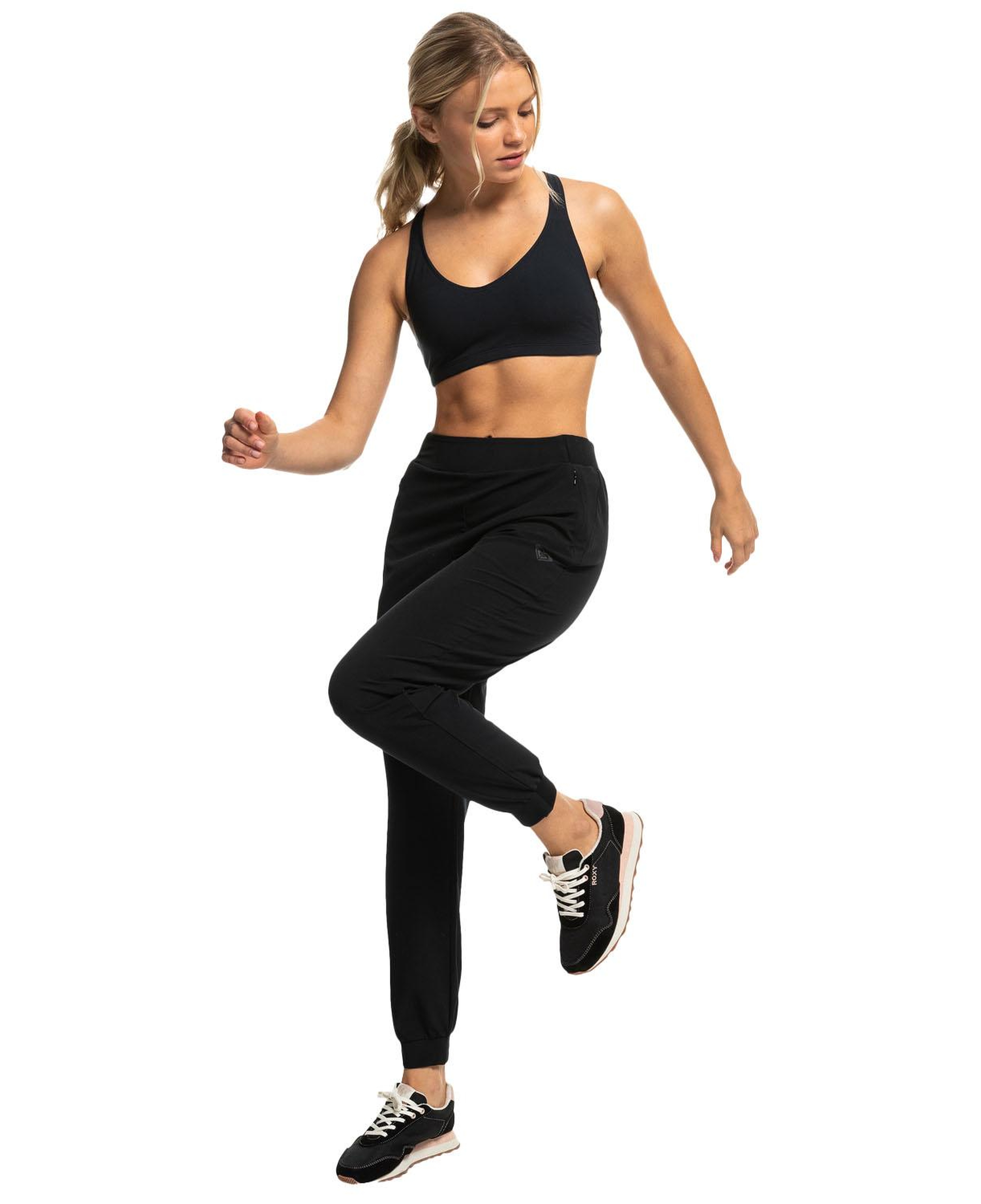 Roxy Heart Bra Kadın Siyah Fitness Bra
