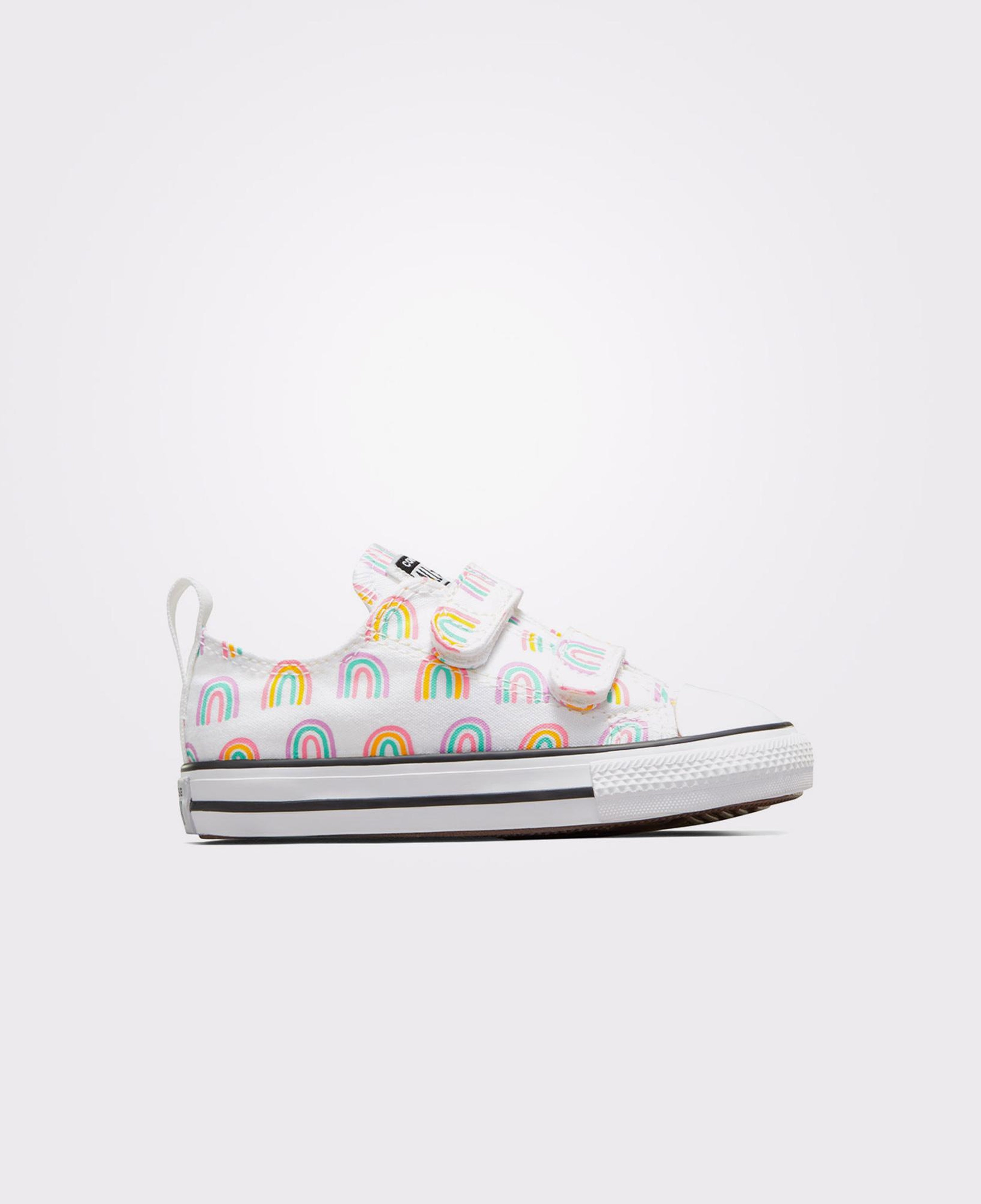 Converse Chuck Taylor All Star Easy- On Rainbows Bebek Beyaz Sneaker