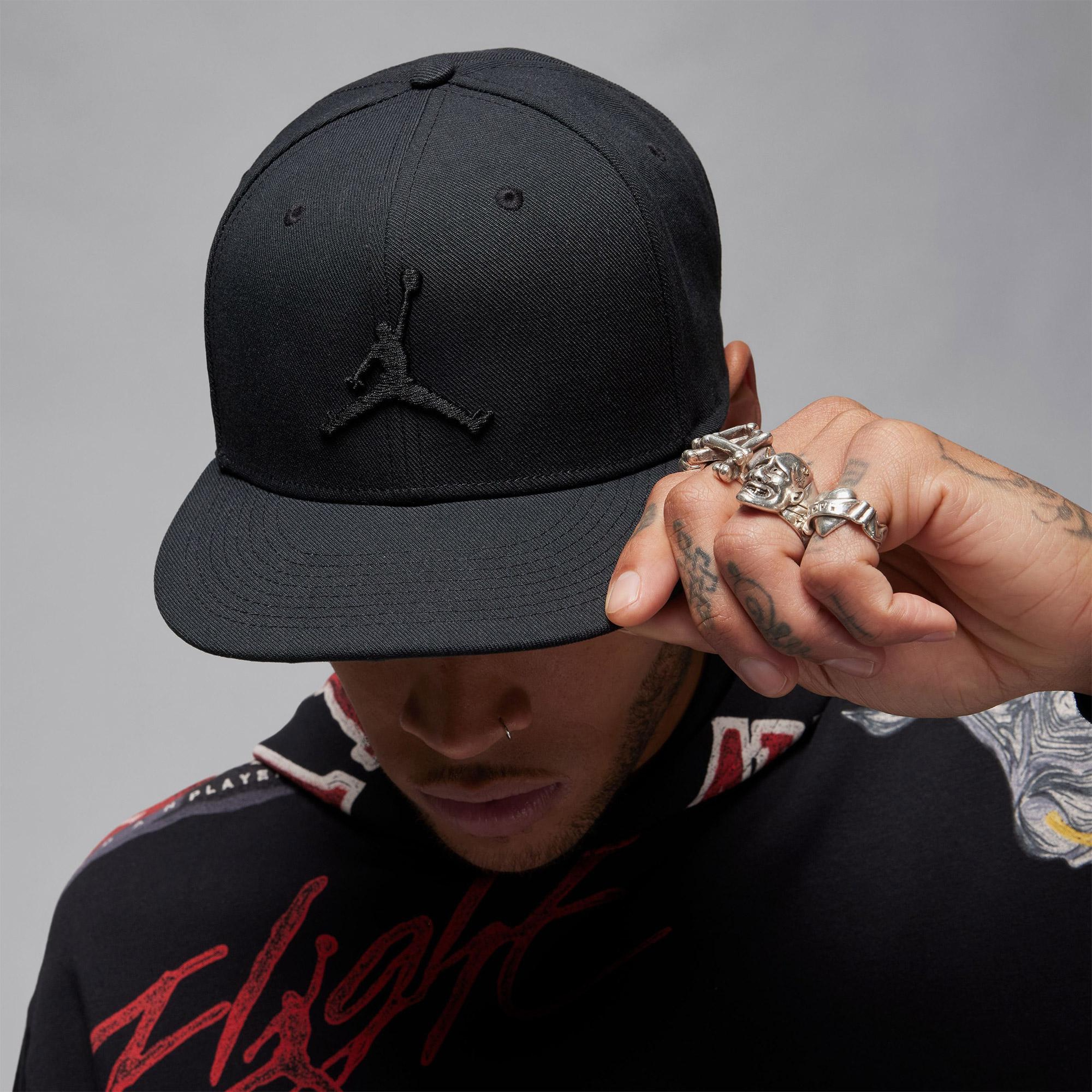 Jordan Jumpman Pro Unisex Siyah Şapka